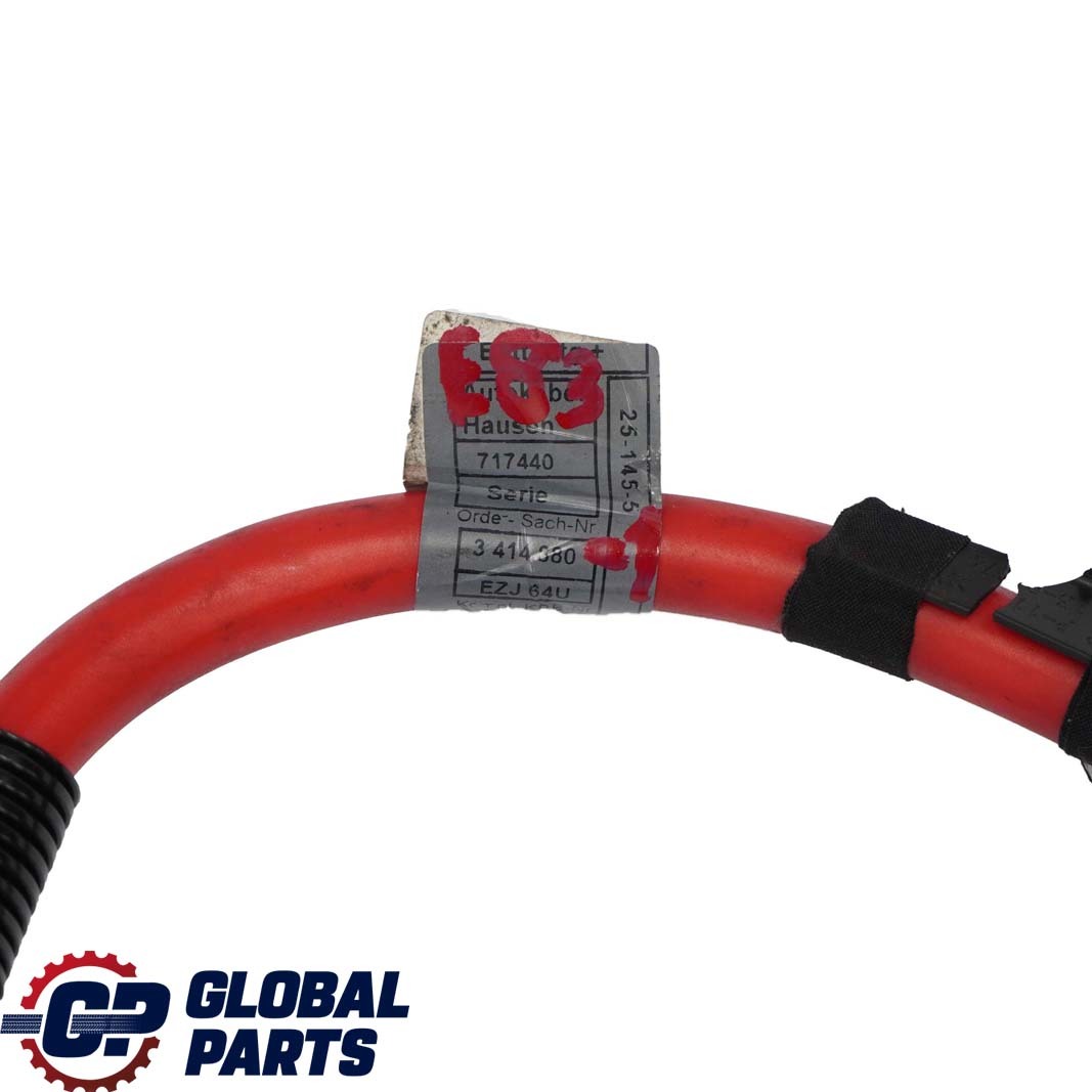 BMW X3 Series E83 Diesel Battery Positive Lead Red Cable Plus Pole Wire 3414880