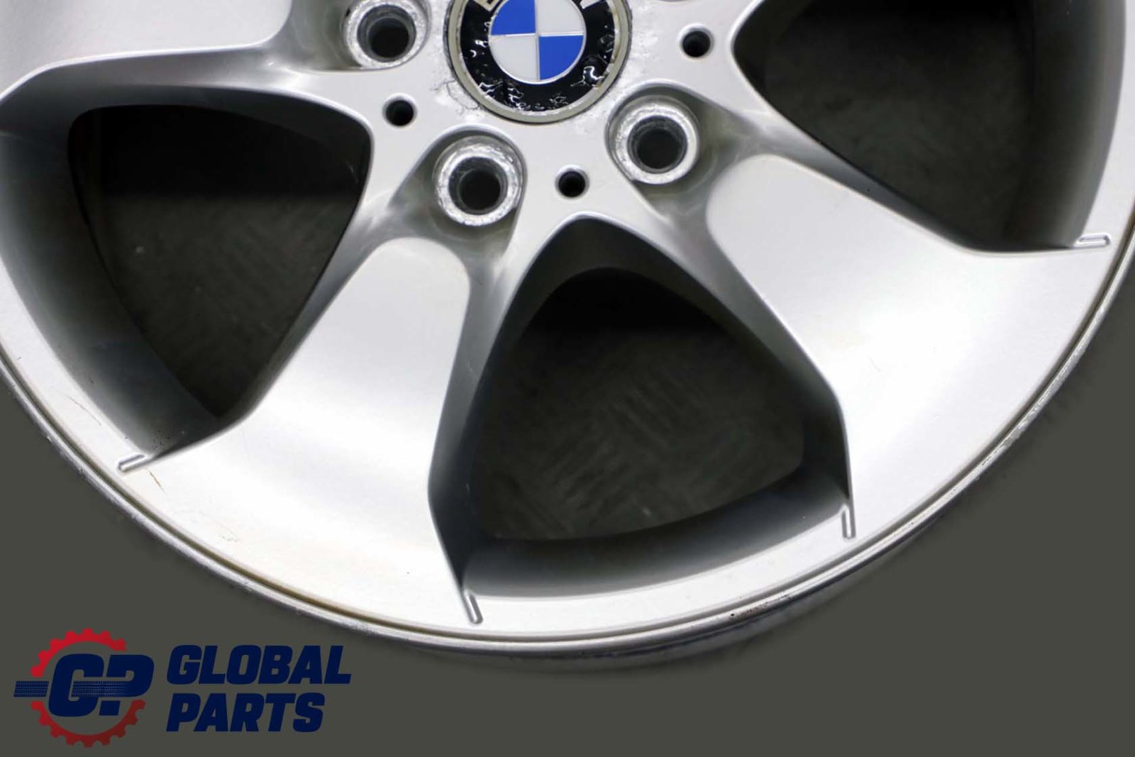 BMW X3 er E83 Silber Alufelge Alu Felge 17" Sternspeiche 204 ET:46 8J 3417393