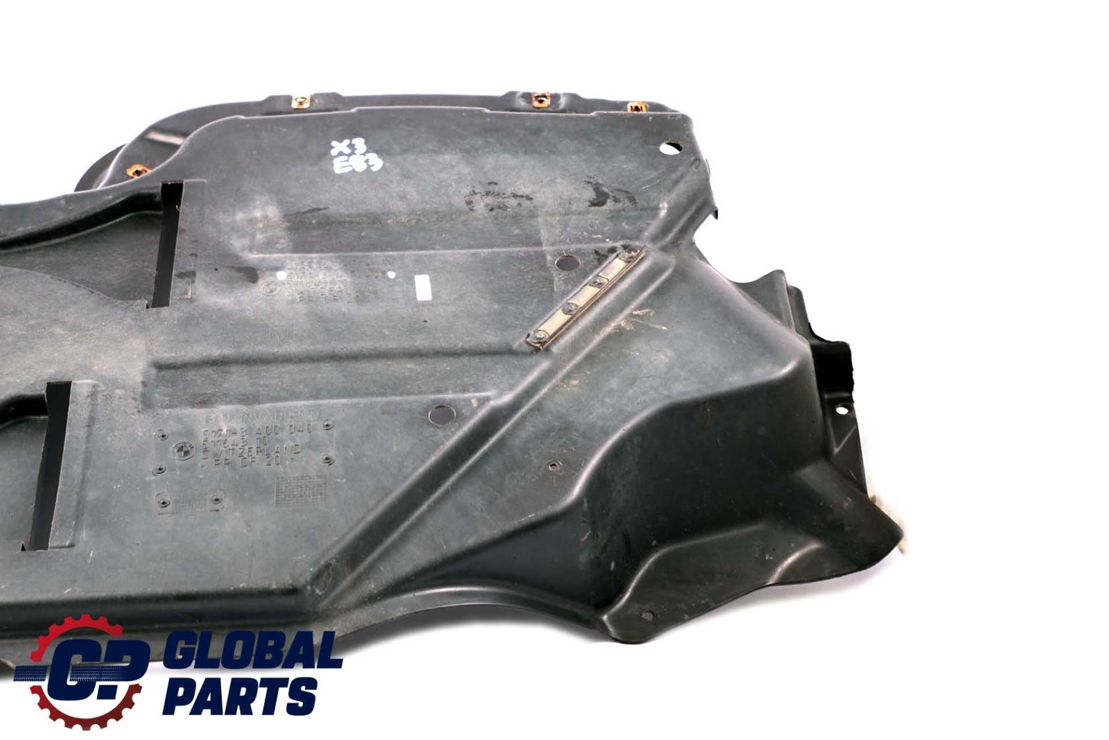 BMW X3 Series E83 E83N LCI Covering tank shield protection right O/S 3417403