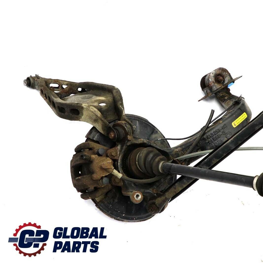 BMW X3 Series E83 2.0d M47N2 Rear Left N/S Suspension Leg Arm Brake Disc