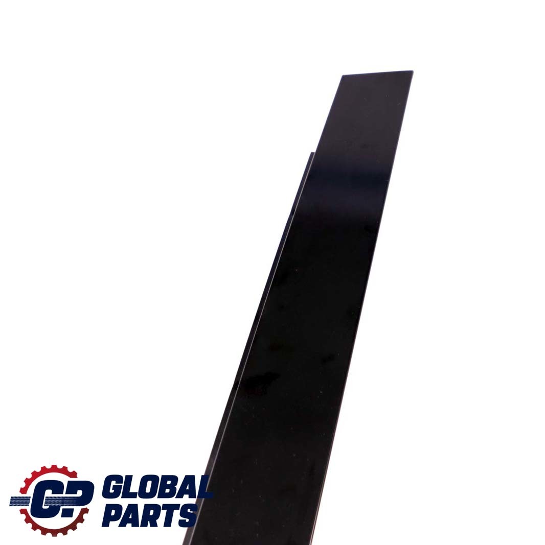 BMW X3 Series E83 LCI Front Left Finisher Window Frame B-pillar Door Schwarz