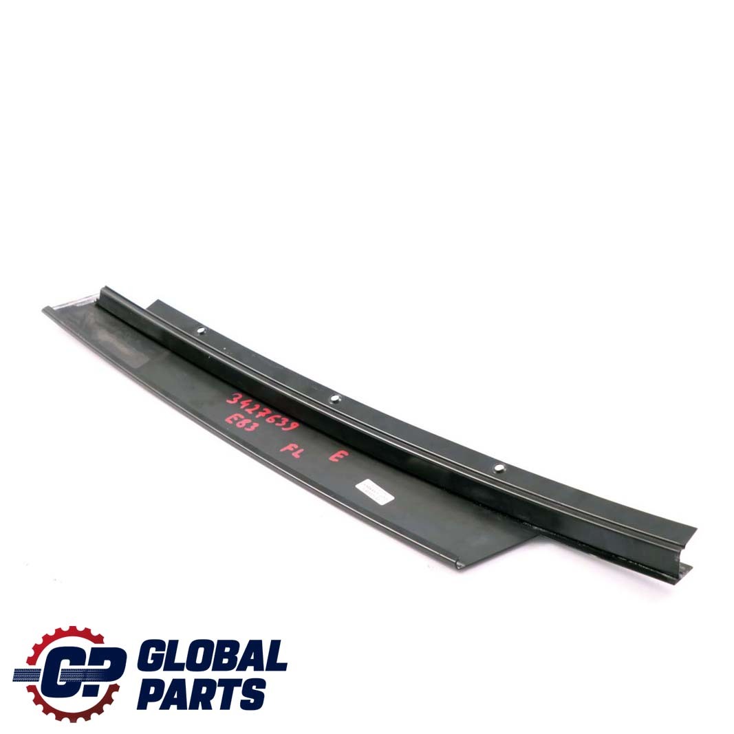 BMW X3 Series E83 LCI Front Left Finisher Window Frame B-pillar Door Schwarz