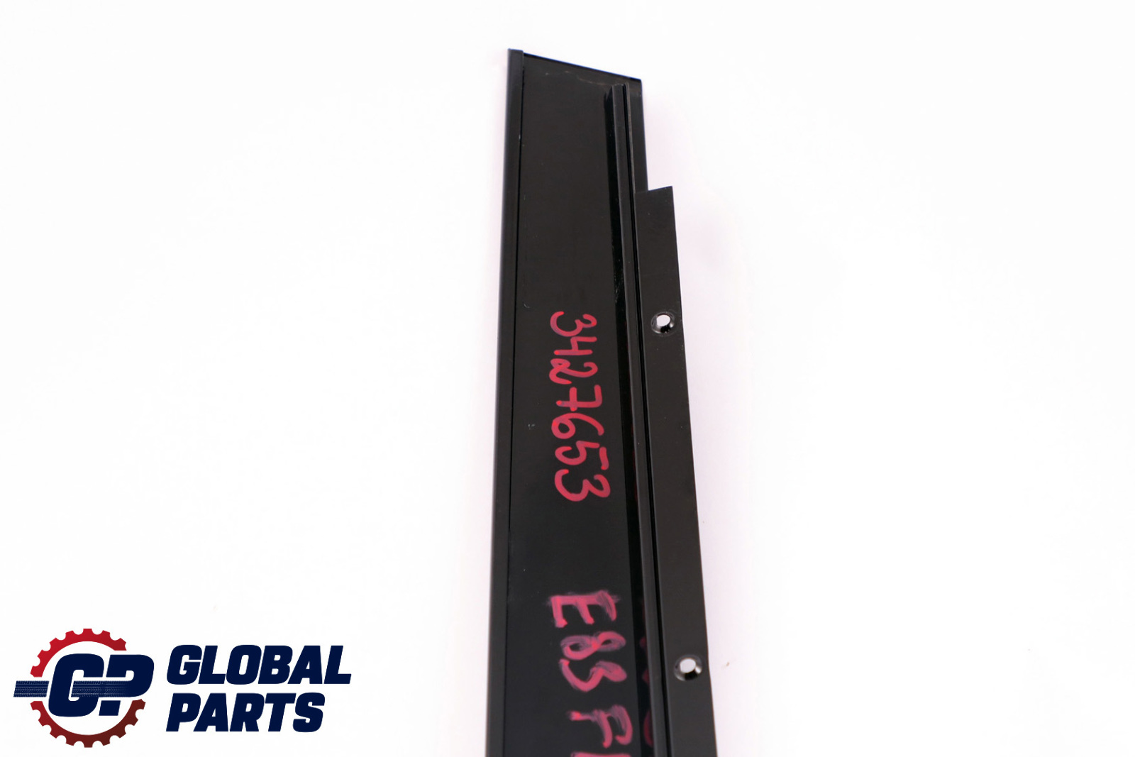 BMW X3 Series E83 LCi Front Left Finisher Window Frame B-pillar Door SCHWARZ