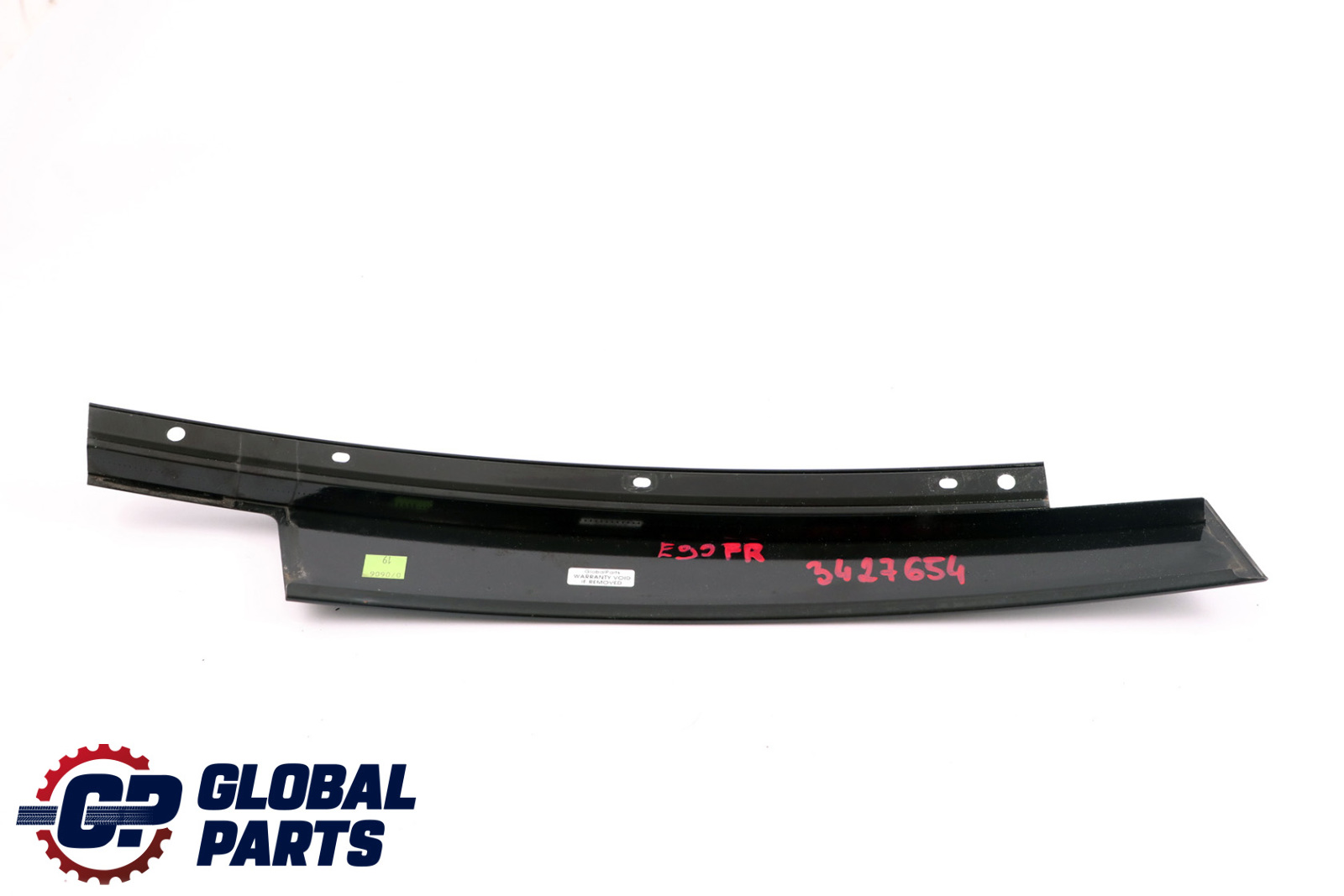 BMW X3 Series E83 Front Right Door O/S Window Frame Finisher Glanzschwarz Black