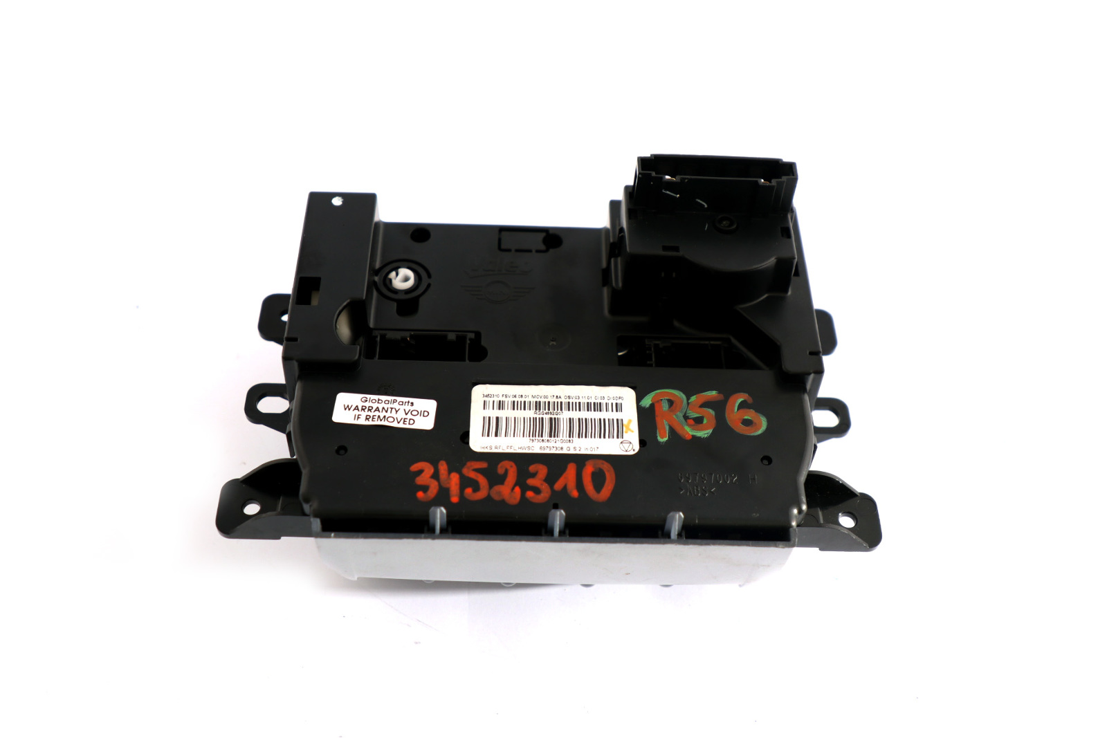 BMW Mini Cooper One R55 R56 Bedienteil Klimaanlage Heizungssteuereinheit 3452310