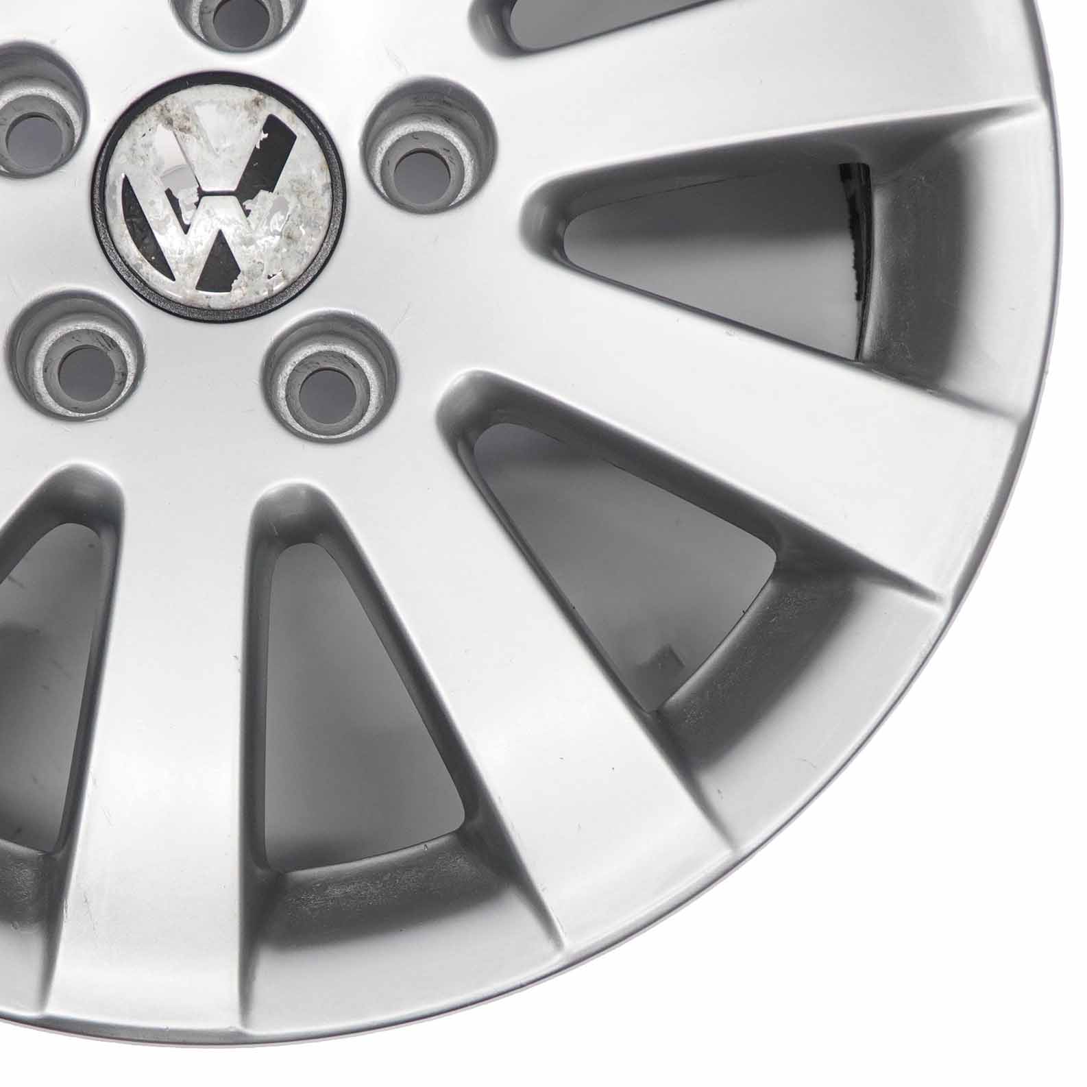 VW Volkswagen Passat B6 Silberne Leichtmetall felge 16" ET:45 7J 3C0601025