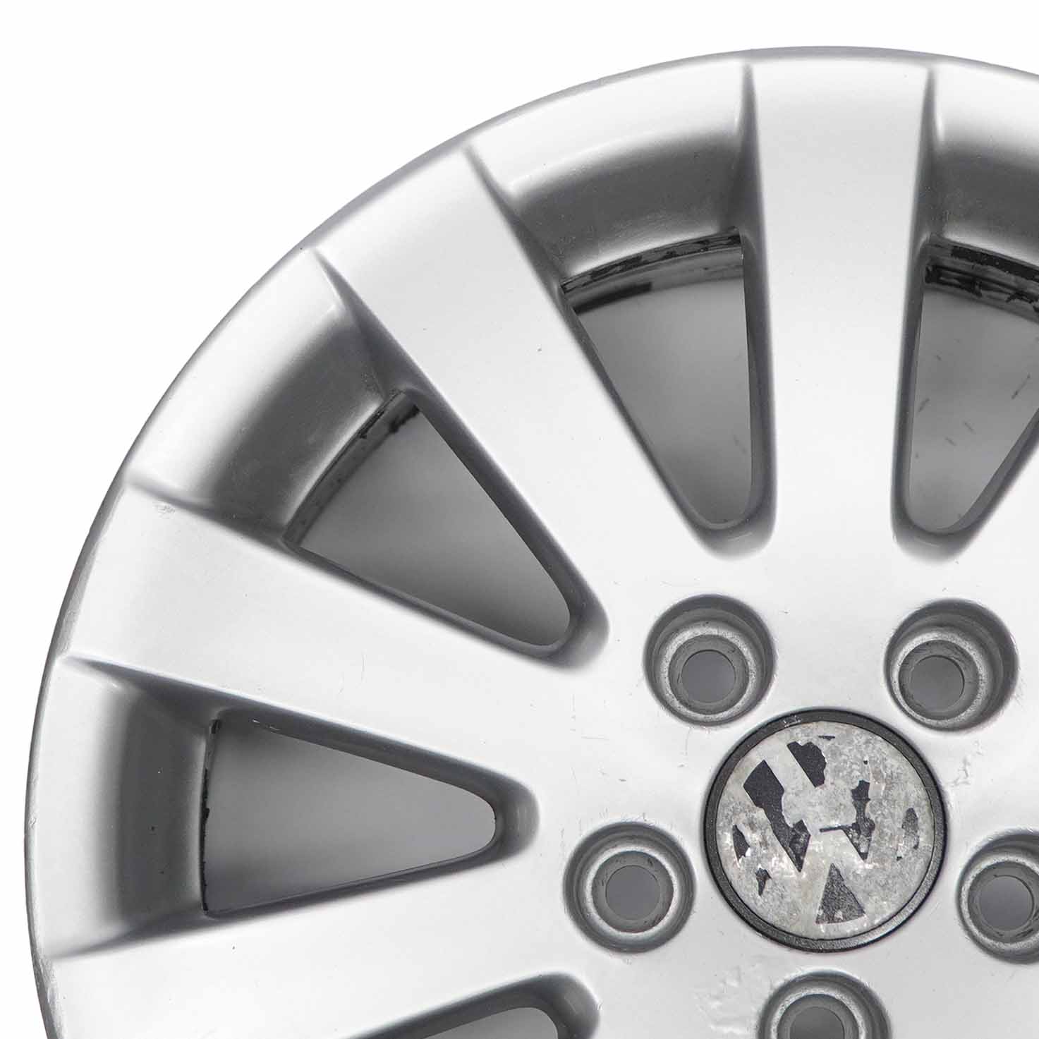 VW Volkswagen Passat B6 Silberne Leichtmetall felge 16" ET:45 7J 3C0601025