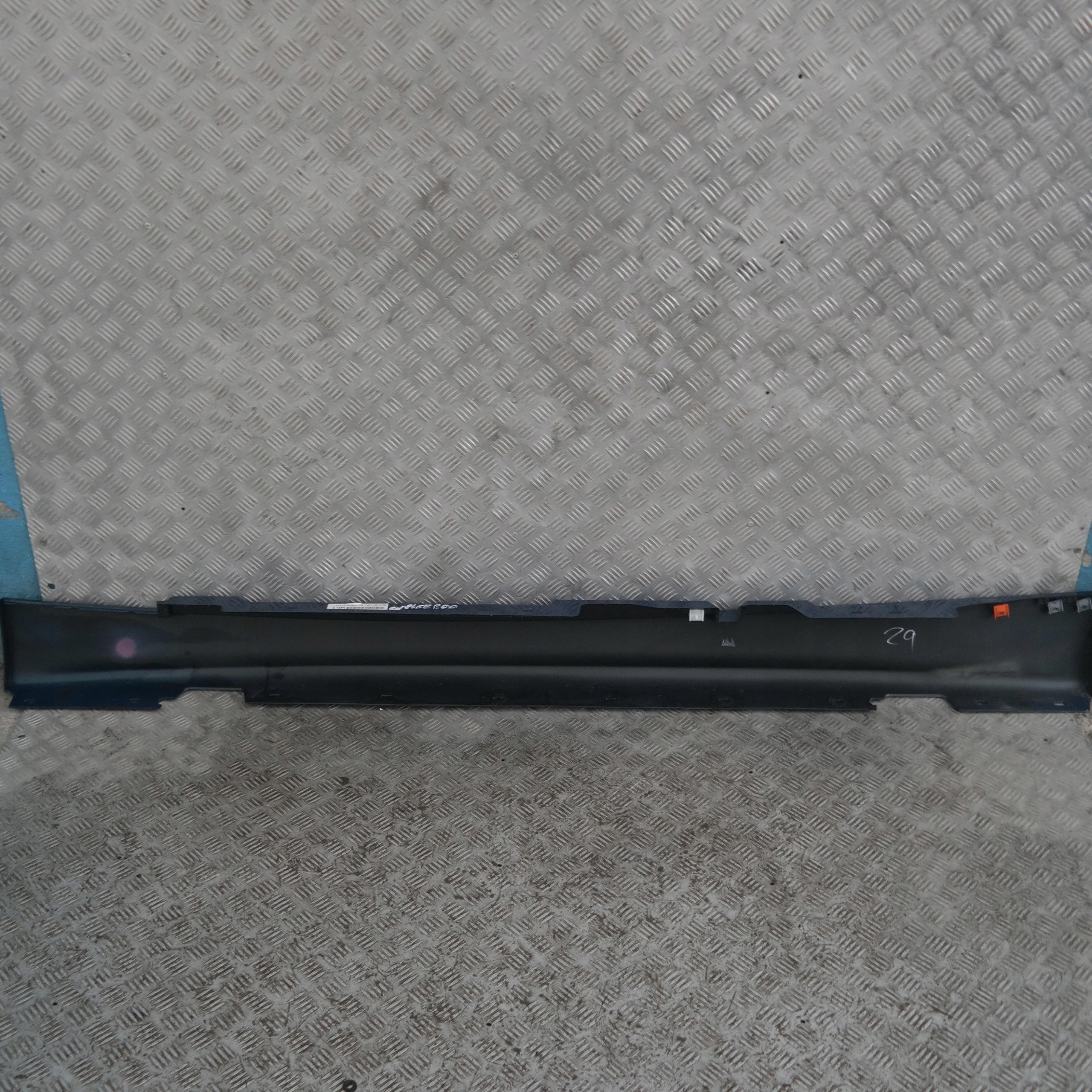 BMW 1 SERIES 14 E87 Sill Strip Side Skirt Right O/S Sydneyblau Sydney Blau Blue