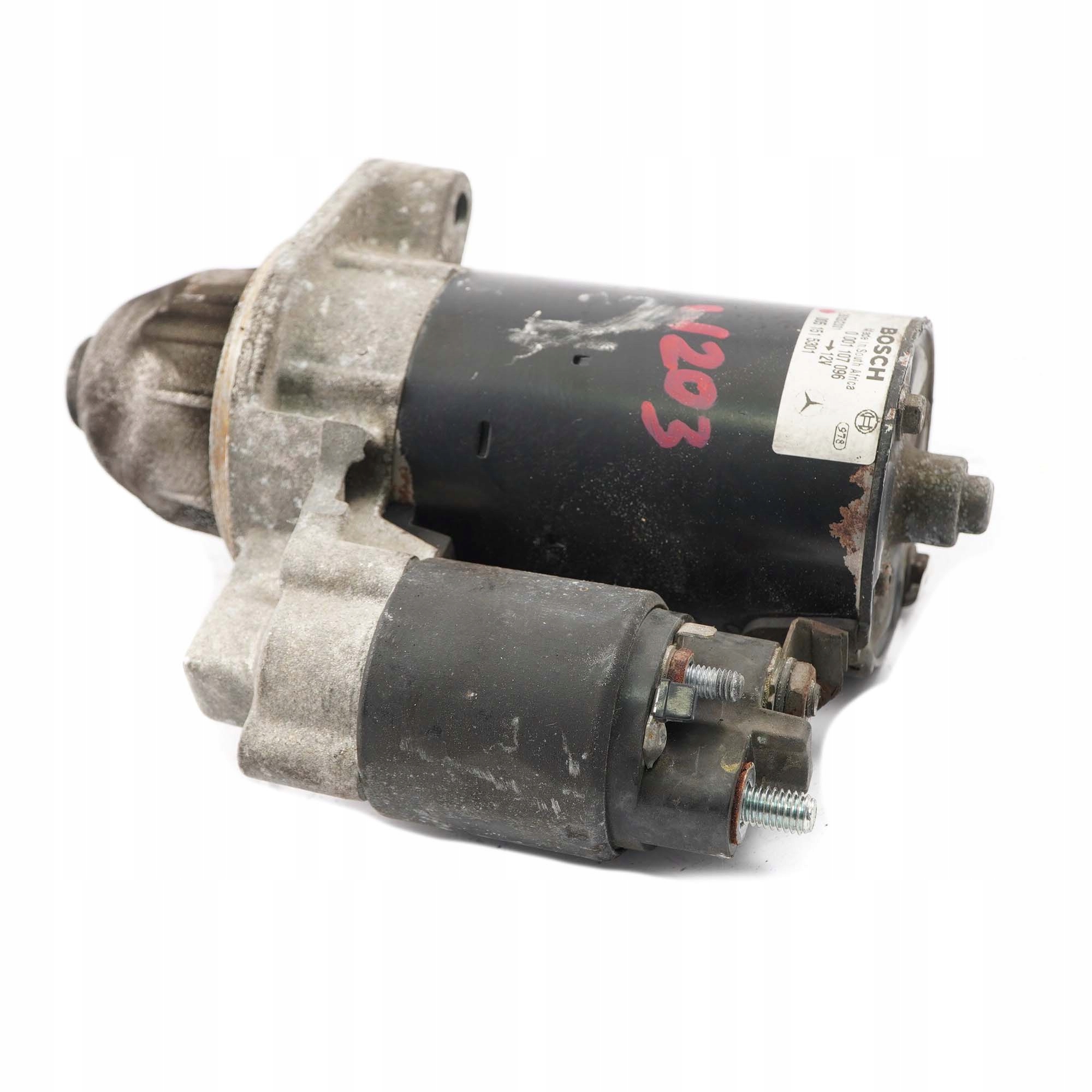 Mercedes-Benz C-Klasse W203 M111 C180 C200K Benzin Anlasser Motor A0051515301