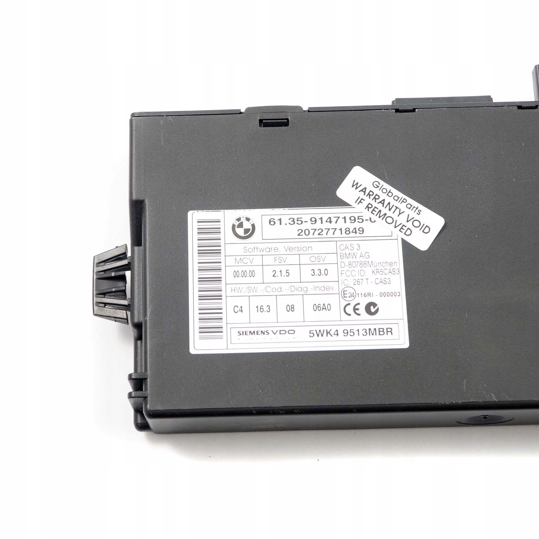 BMW E60 E87 E90 120d 320d 520d N47 177PS ECU Kit Steuergerät DDE 7809000 + CAS