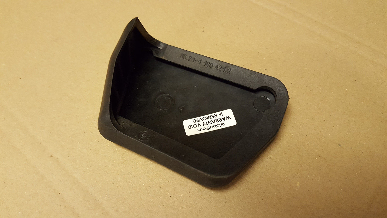 Genuine BMW Automatic Transmission Brake Pedal Rubber Pad Cover 1160421