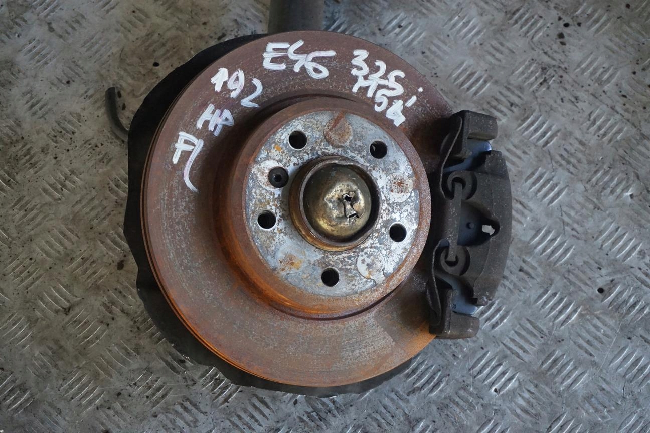 BMW 3 E46 325i M54 Sport Front Left N/S Suspension Leg Brake Disc Wheel Hub