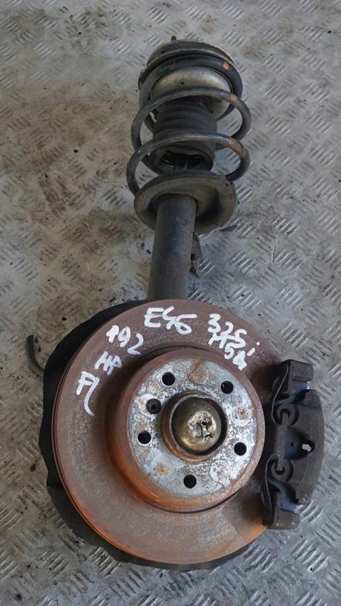 BMW 3 E46 325i M54 Sport Front Left N/S Suspension Leg Brake Disc Wheel Hub