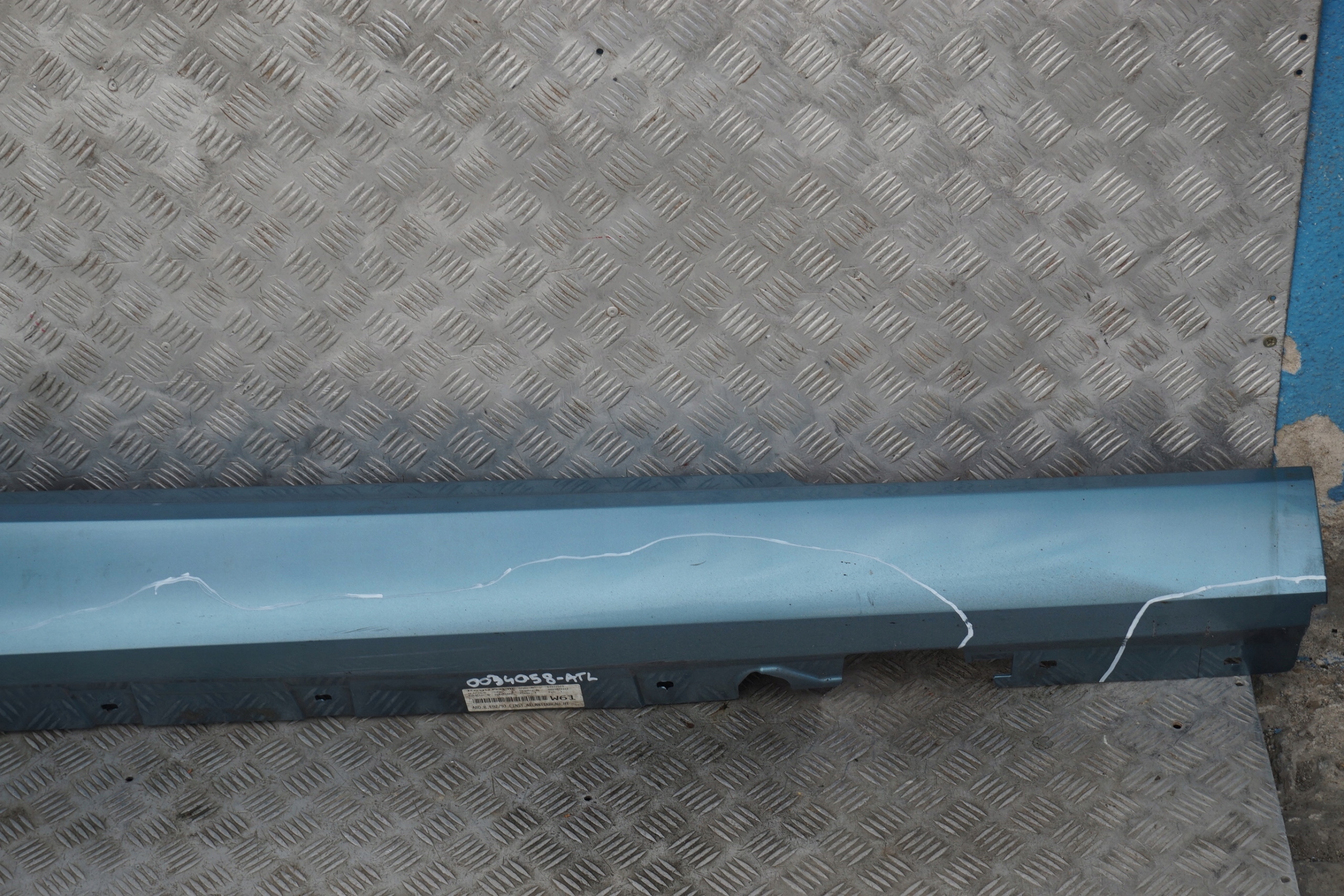 BMW 3 Series E92 E93 Sill Strip Side Skirt Right O/S Atlantikblau Atlantic Blue