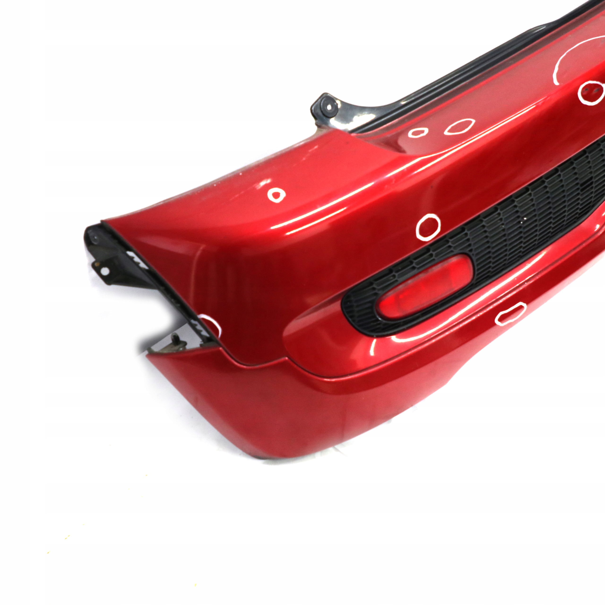 Mini Cooper S R56 R57 Complete Rear Bumper Trim Panel Red Painted