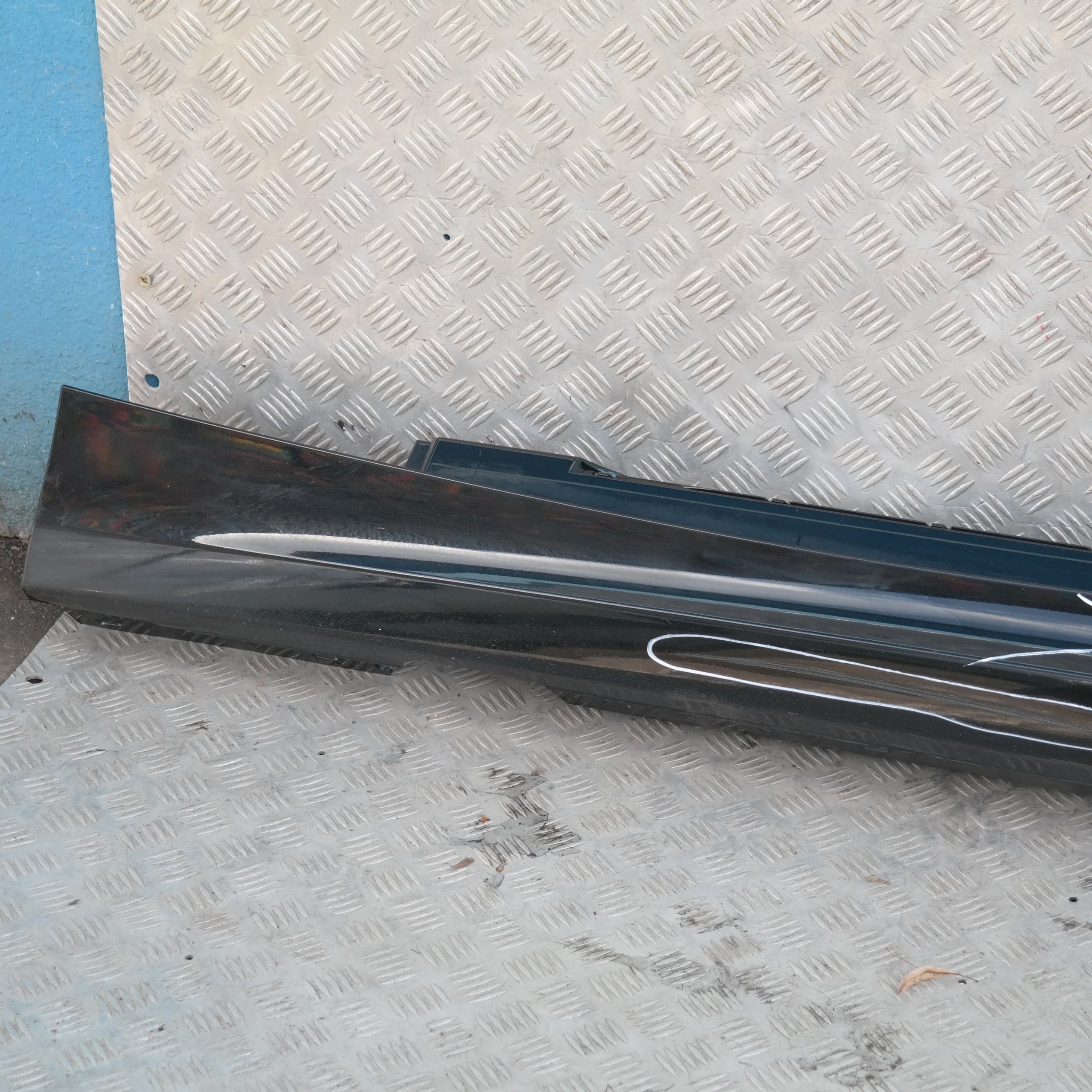 BMW 1 SERIES E87 LCI E87N Sill Strip Side Skirt Left N/S Black Sapphire Metallic