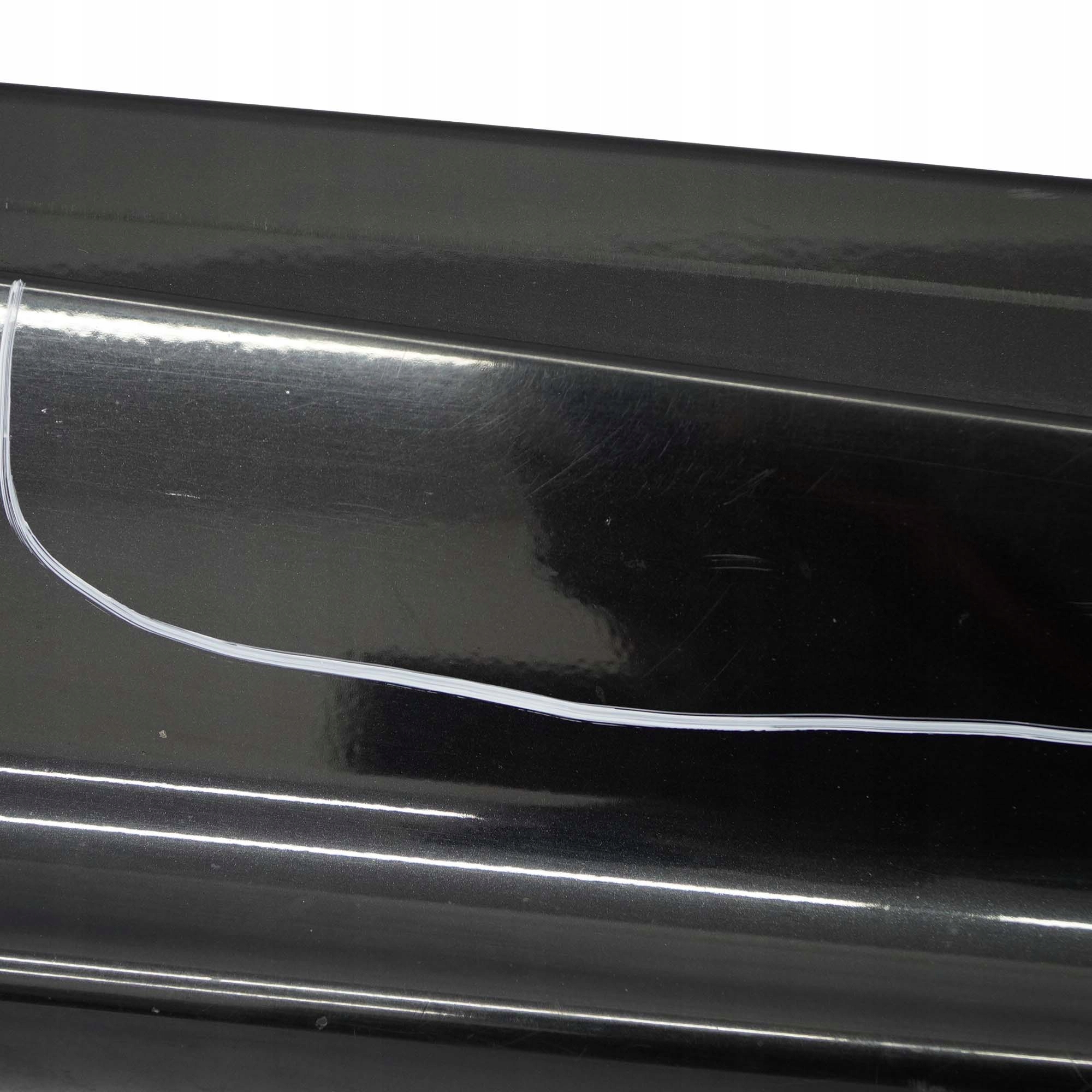 BMW 1 SERIES E87 Sill strip side skirt right O/S Black Sapphire Metallic