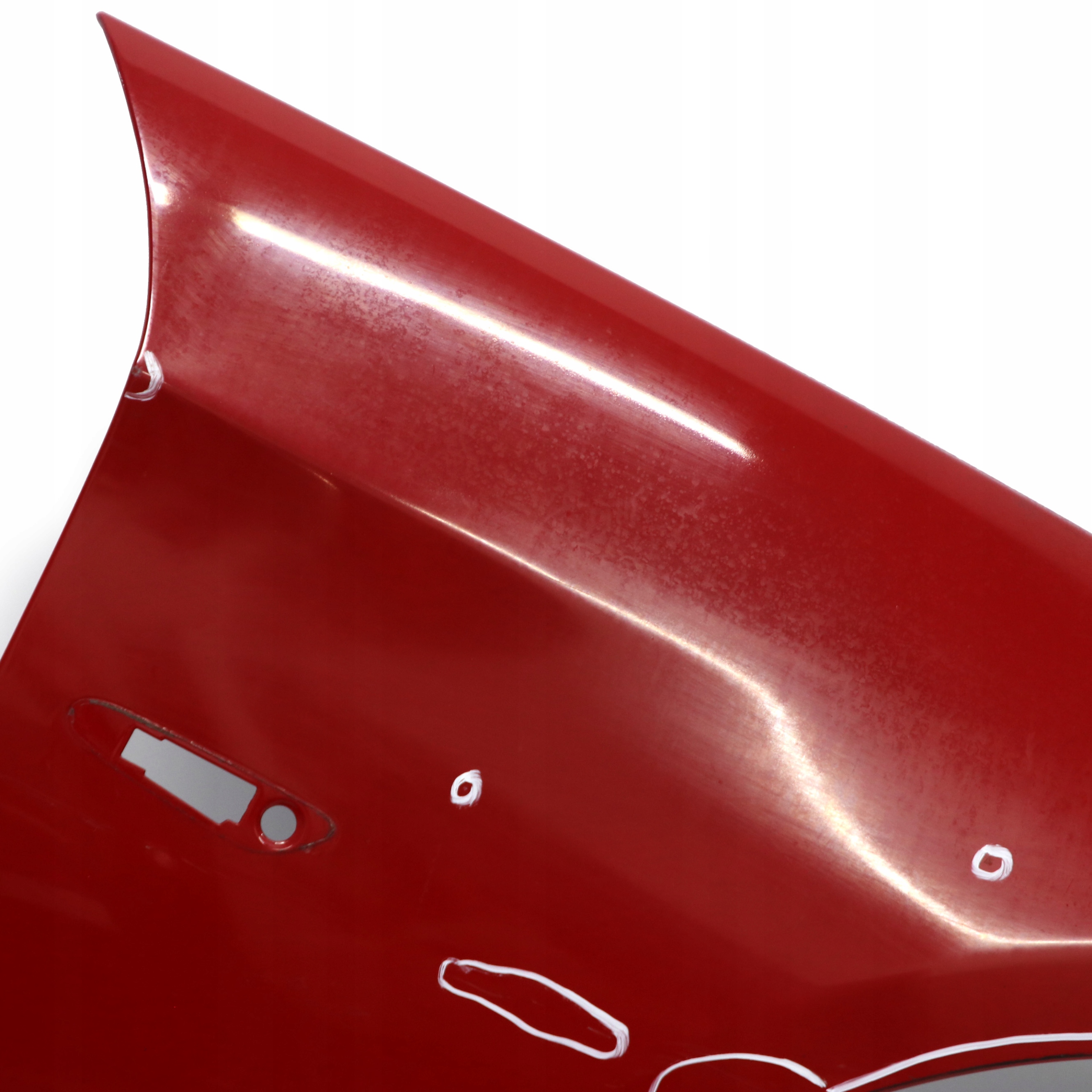 BMW 3 E90 E91 Side Panel Fender Wing Front Right O/S Karmesinrot Karmesin Red