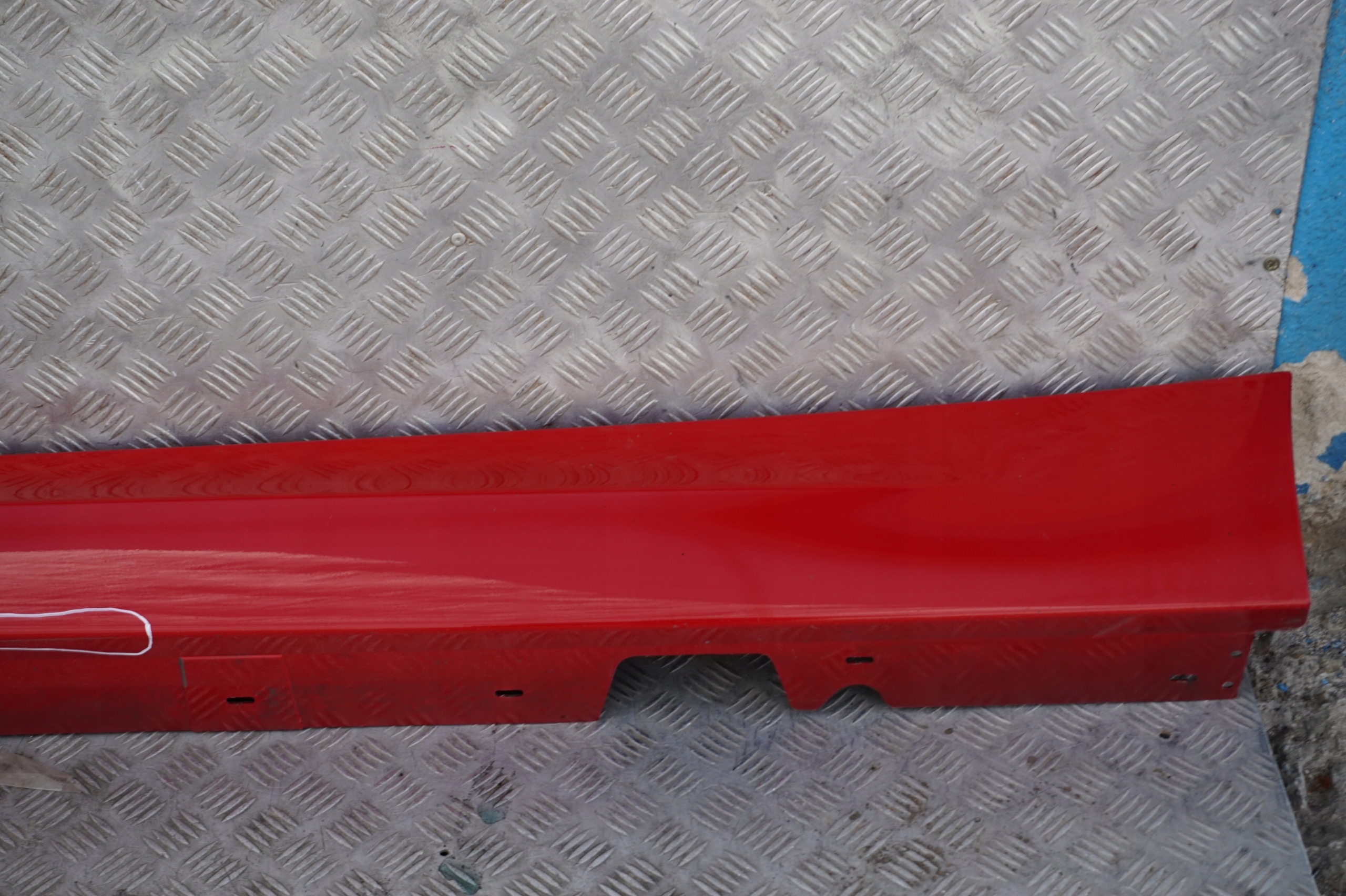 BMW 3 SERIES E90 E91 LCI Sill strip side skirt left N/S Karmesinrot Crimson Red