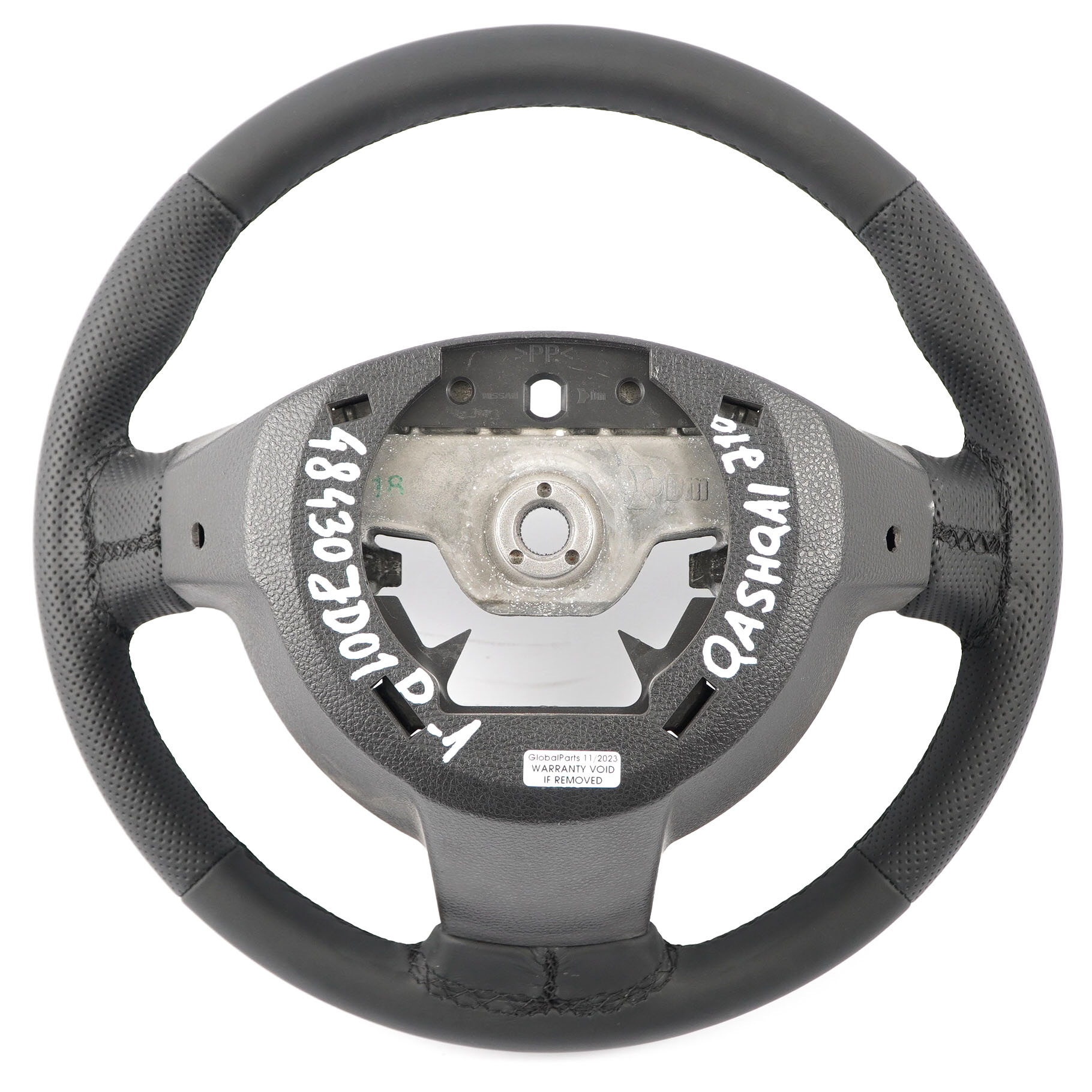 Nissan Qashqai J10 NEW Black Leather Steering Wheel 48430JD01D