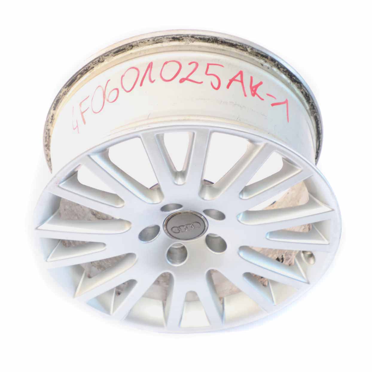 Audi A4 B6 B7 Silber Rad Legierung Felge 17" 7,5J ET:45 4F0601025AK