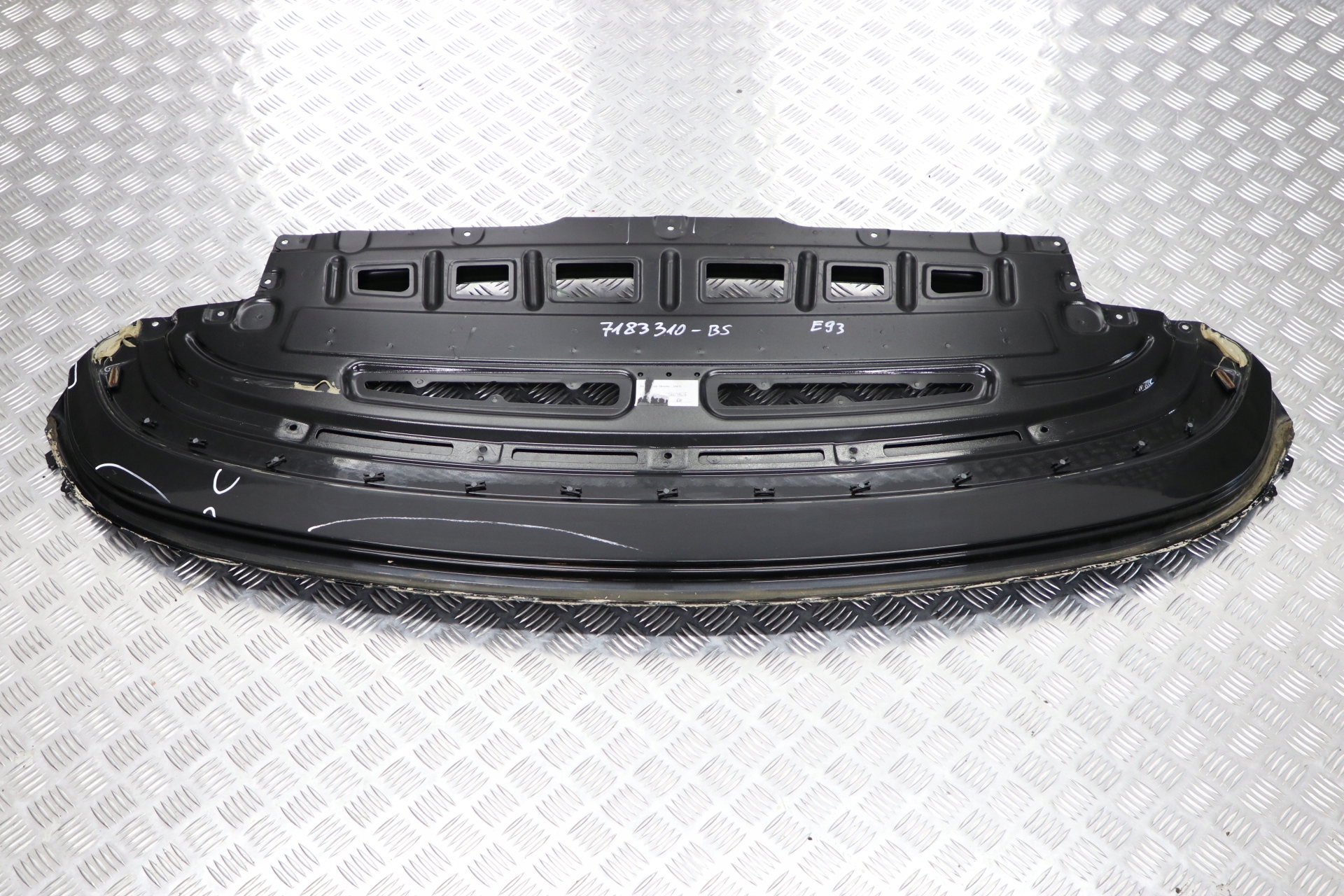 BMW 3 Series E93 Convertible Folding Top Compartment Lid Black Sapphire