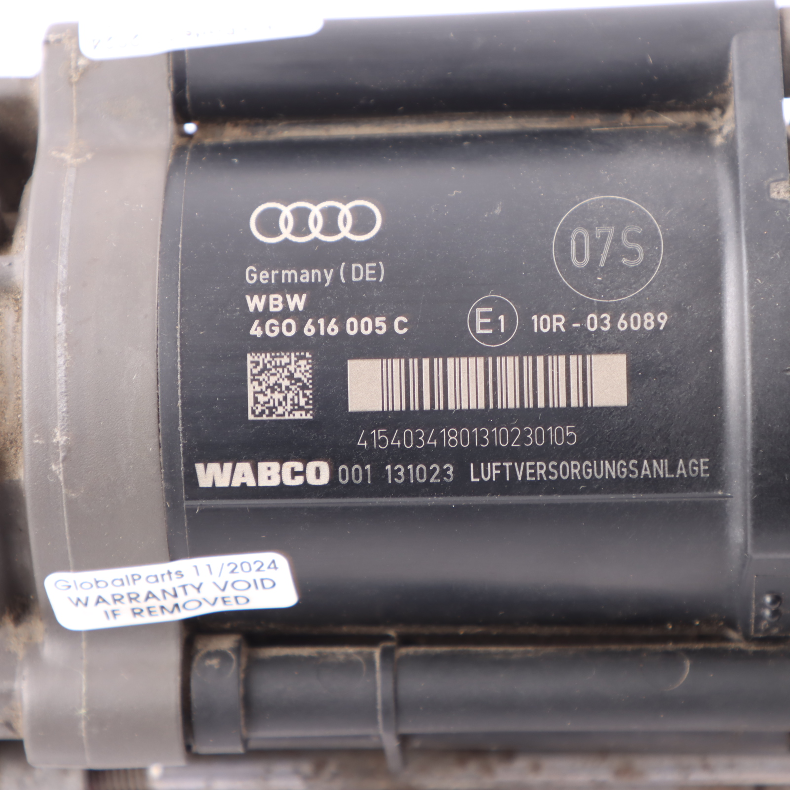 Audi RS6 C7 Luft Federung Kompressor Pumpe Steuergerät 4G0616005D