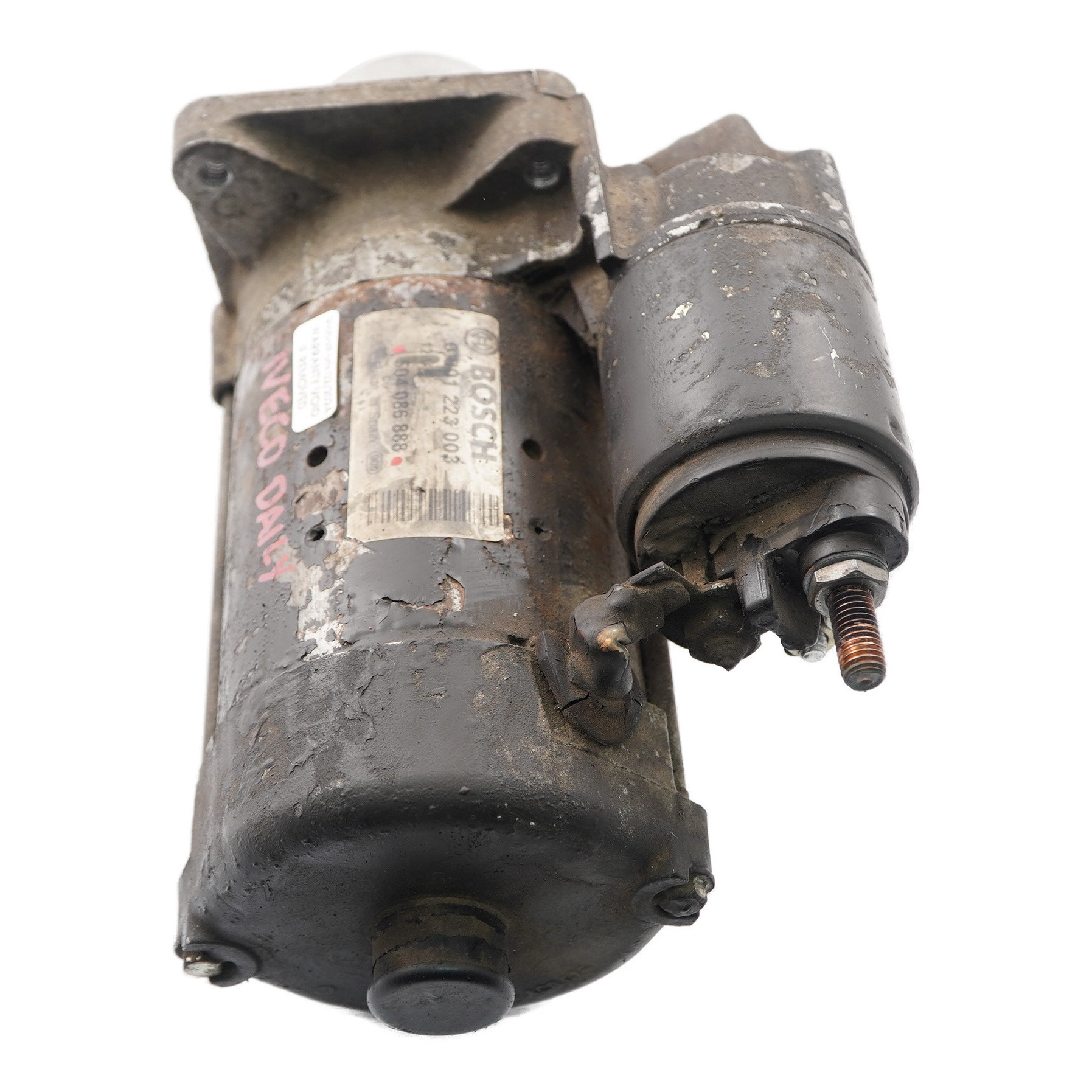 Iveco Daily MK3 Diesel Anlasser Motor Bosch 504086888 0001223003