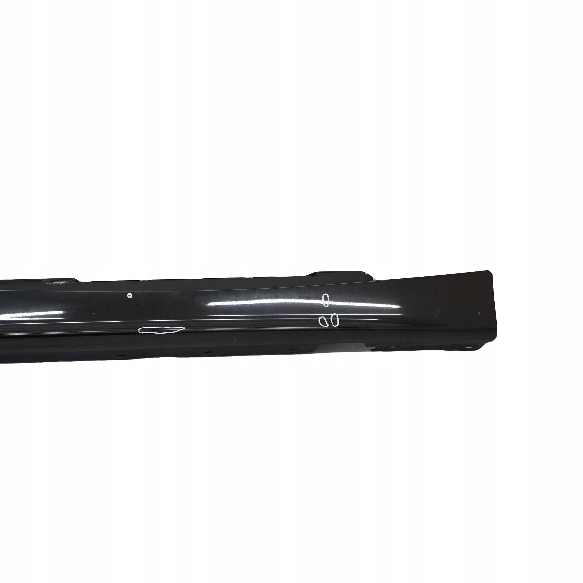 BMW 1 E87 3 Sill Strip Side Skirt Right O/S Black Sapphire Metallic - 475