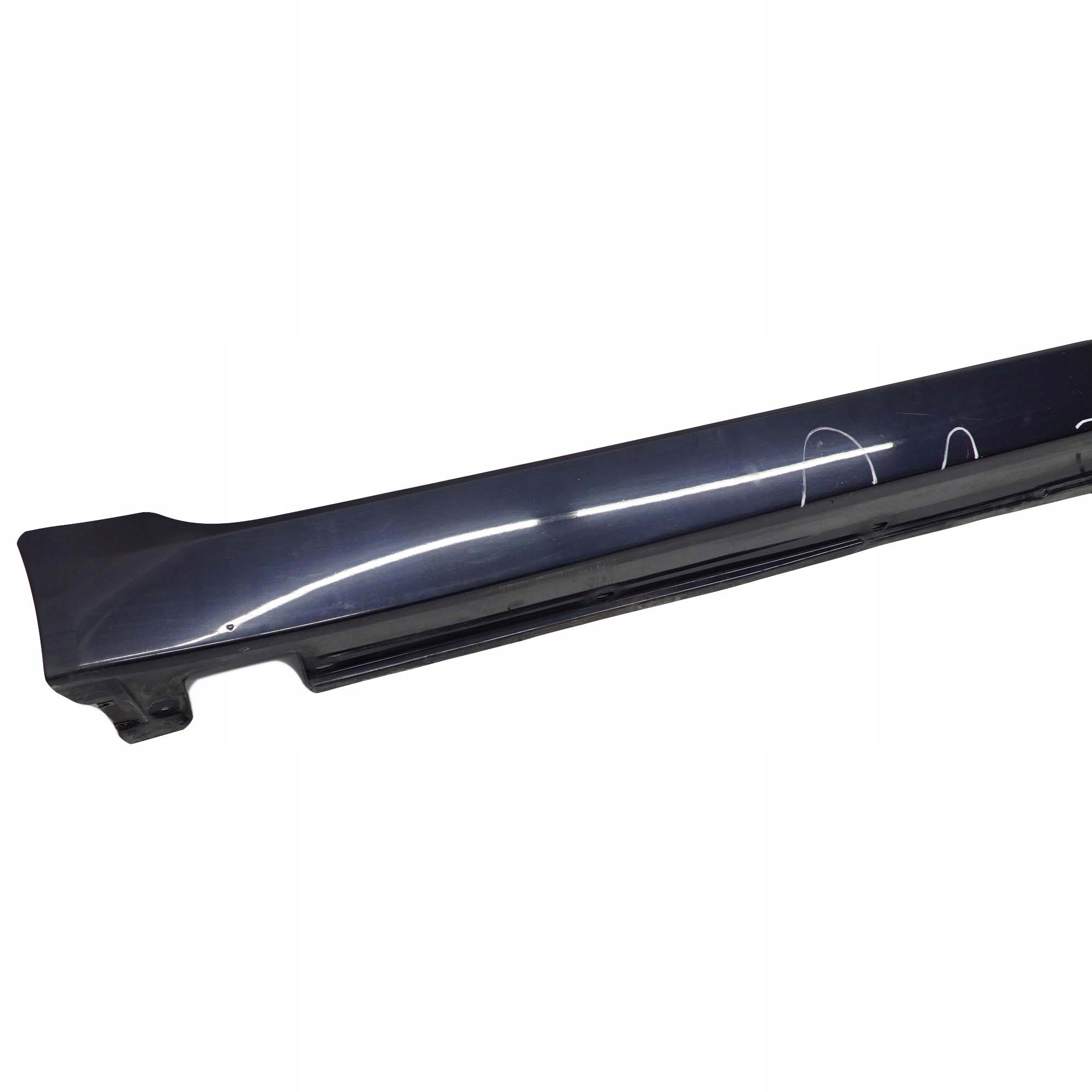 BMW 5 E60 E61 LCI 2 Door Sill Cover Side Skirt Right O/S Monacoblau Blue - A35