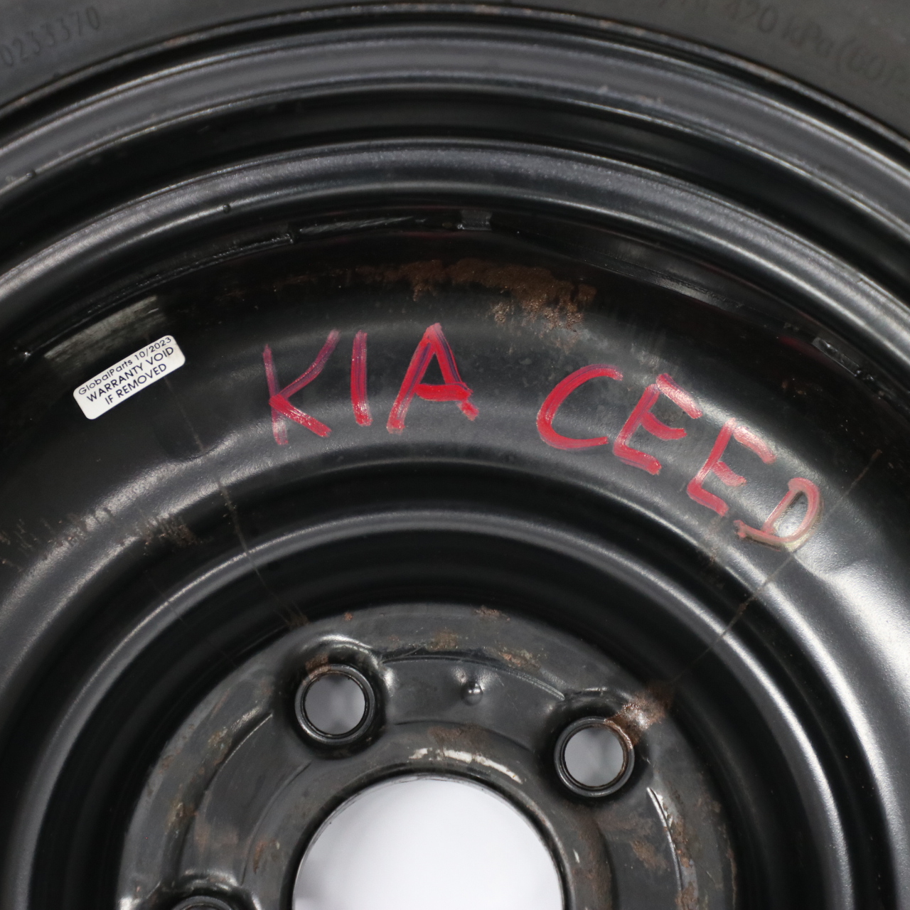 Roue de secours KIA CEED Compact Steel R15 Tyre 4J 125/80 52910-1H900