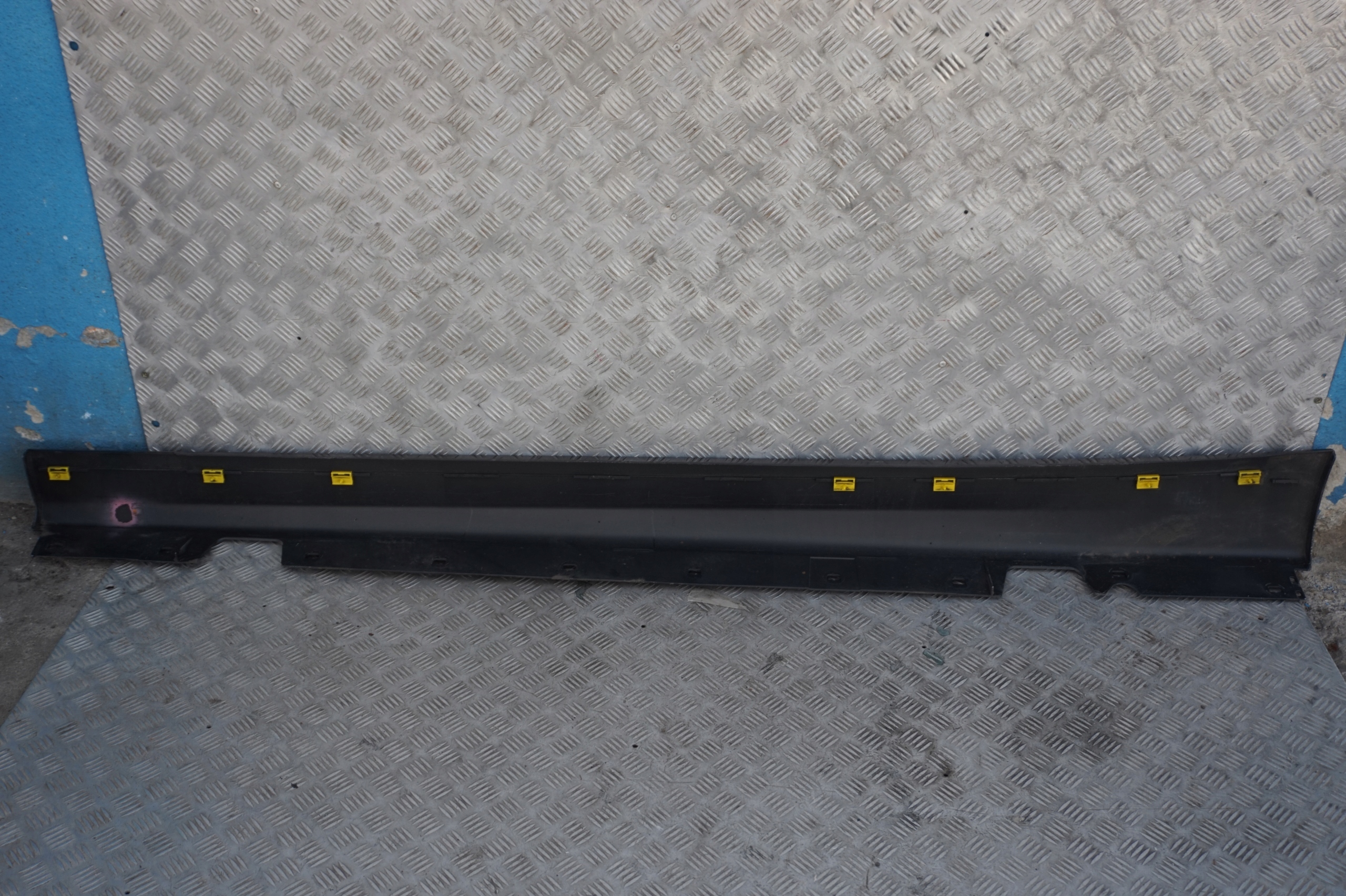 BMW 3 SERIES 2 E90 E91 Sill strip side skirt right O/S Carbonschwarz Black