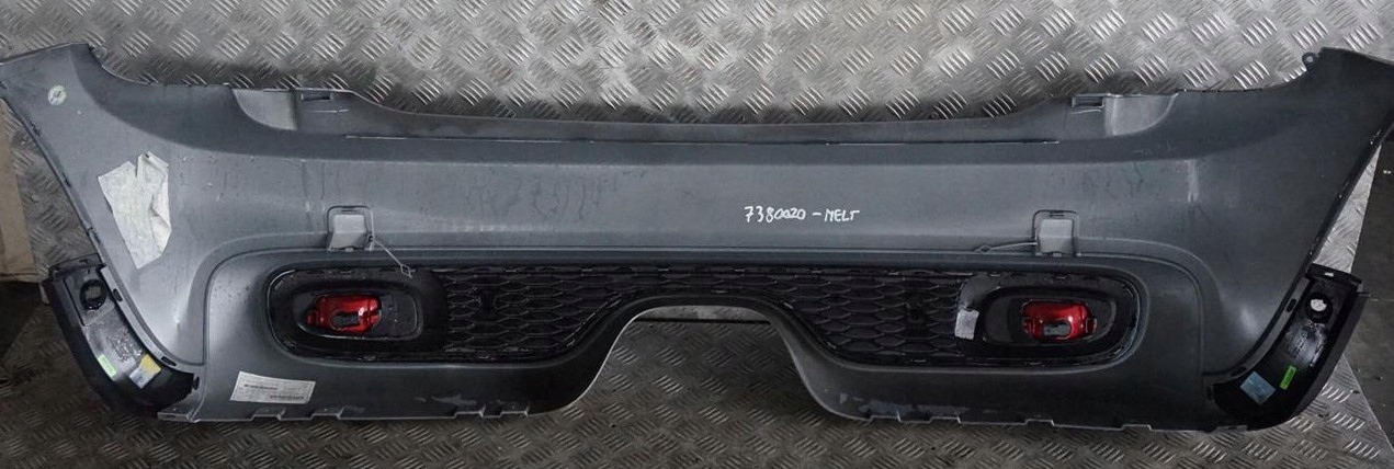 Mini F56 F57 Cooper S Complete Rear Bumper Panel Melting Silver - C2K