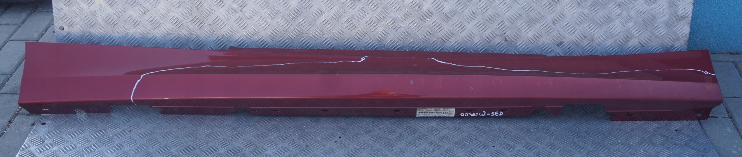 BMW 1 Series E81 E82 E88 Sill Strip Side Skirt Right O/S Sedonarot Red - A79