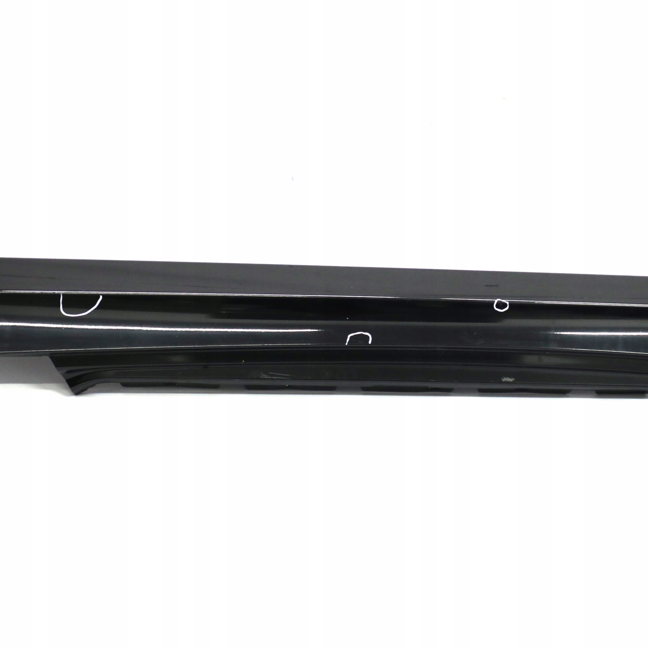 £BMW 1 SERIES E81 E82 E88 Sill Strip Side Skirt Left N/S Schwarz 2 Black - 668