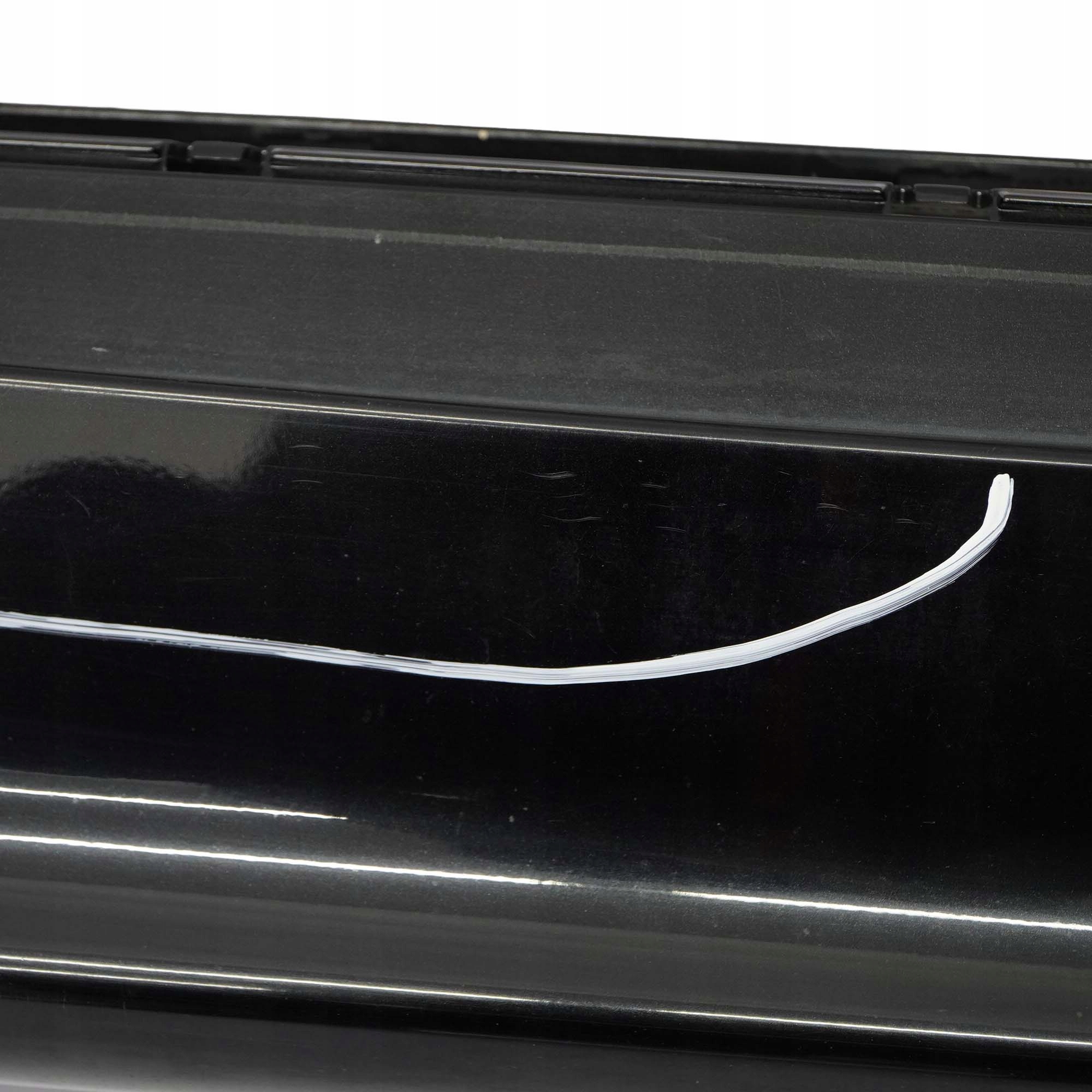 BMW 1 SERIES E87 Sill strip side skirt right O/S Black Sapphire Metallic