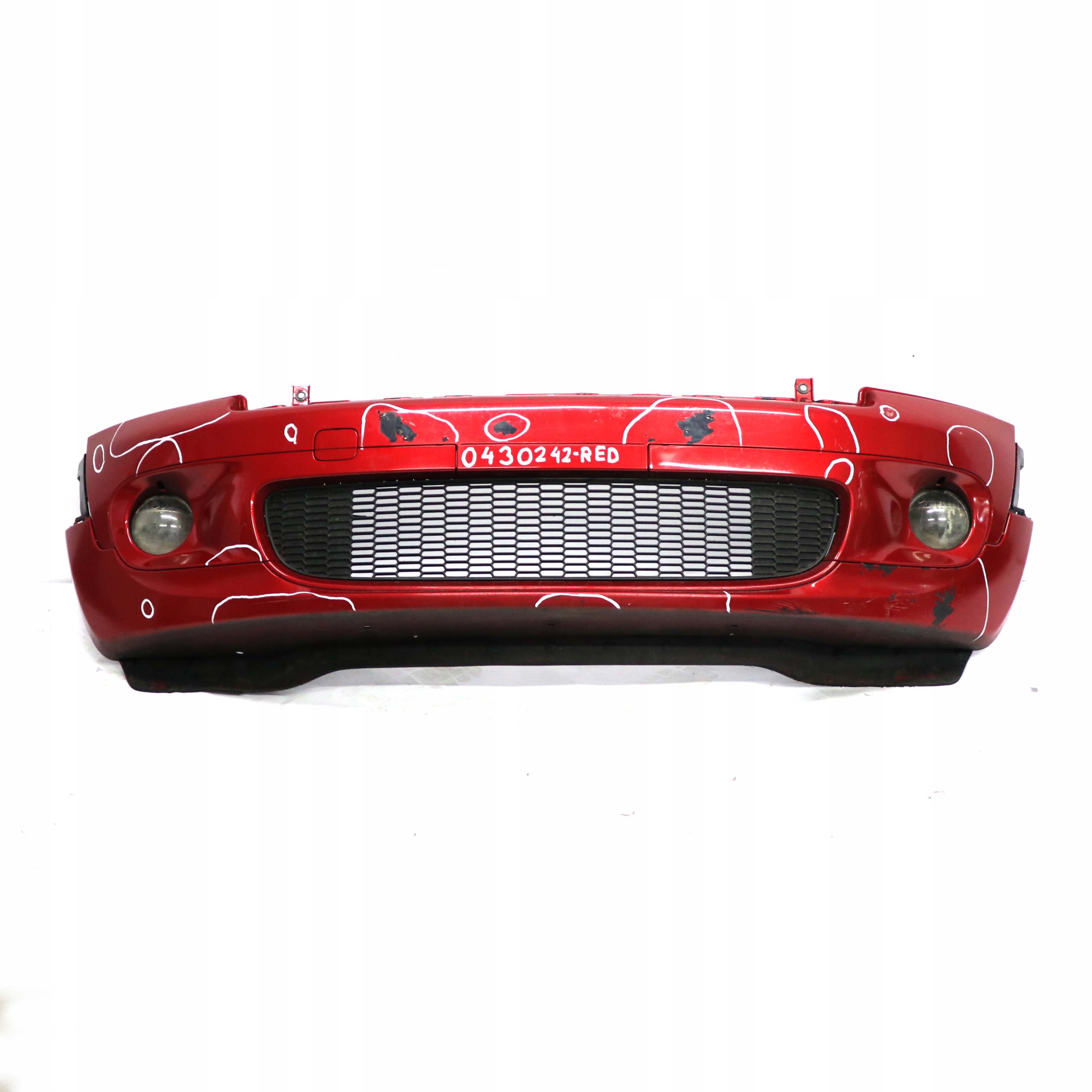 Mini Cooper S R55 R56 Complete Front Bumper Trim Panel Red Painted