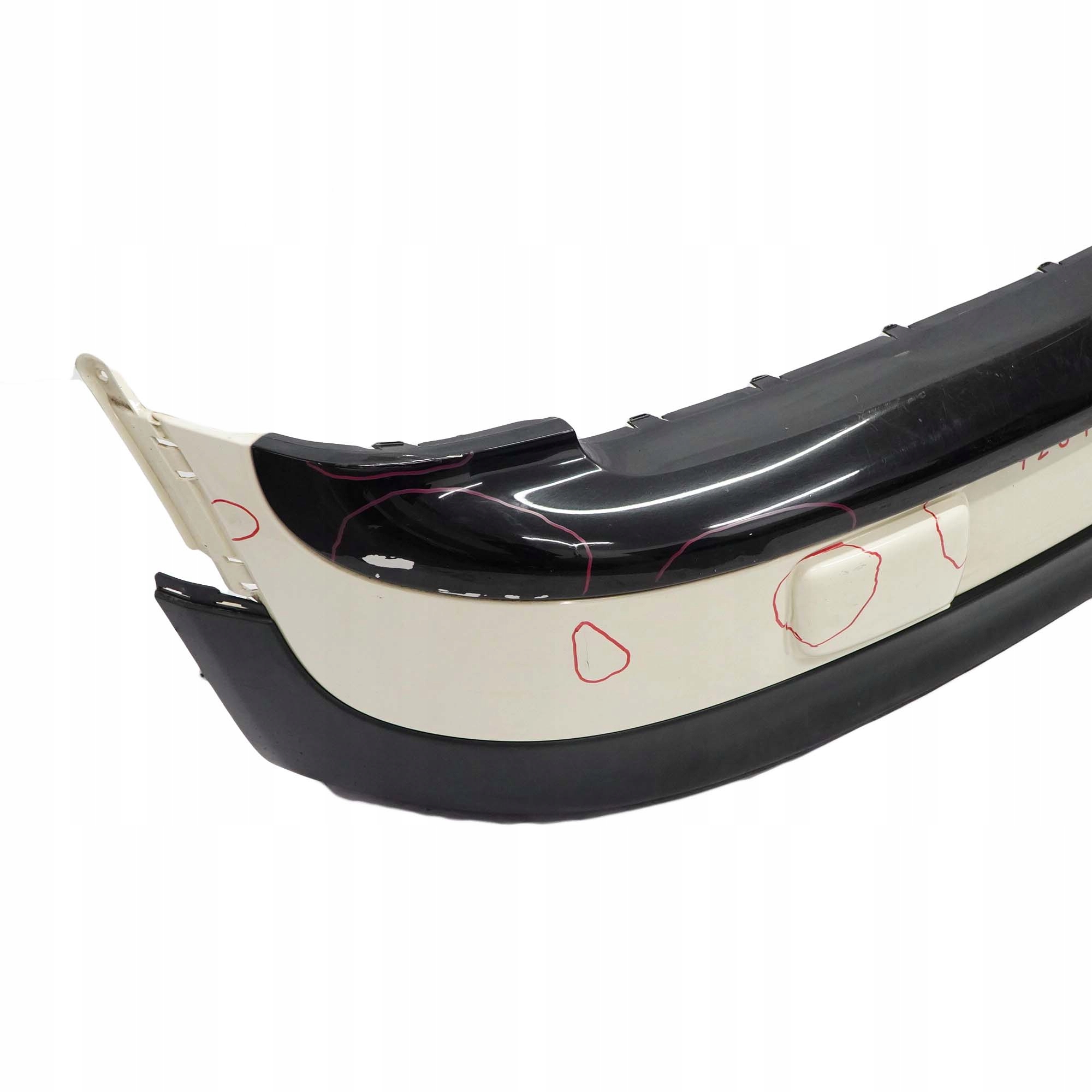 Mini Clubman R55 Complete Rear Bumper Trim Panel Pepper White - 850