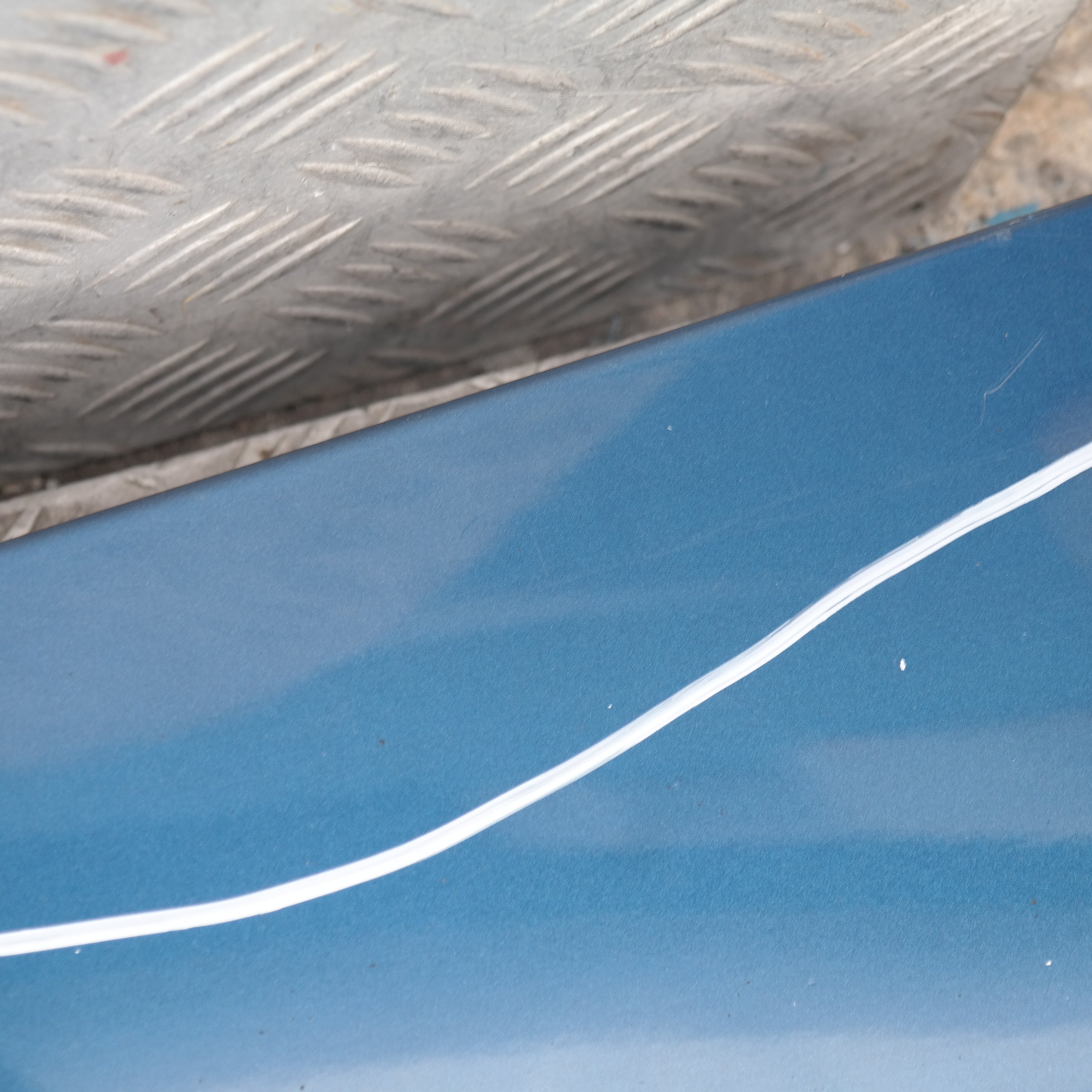 BMW 1 SERIES 12 E87 Sill Strip Side Skirt Left N/S Sydneyblau Sydney Blue - A19