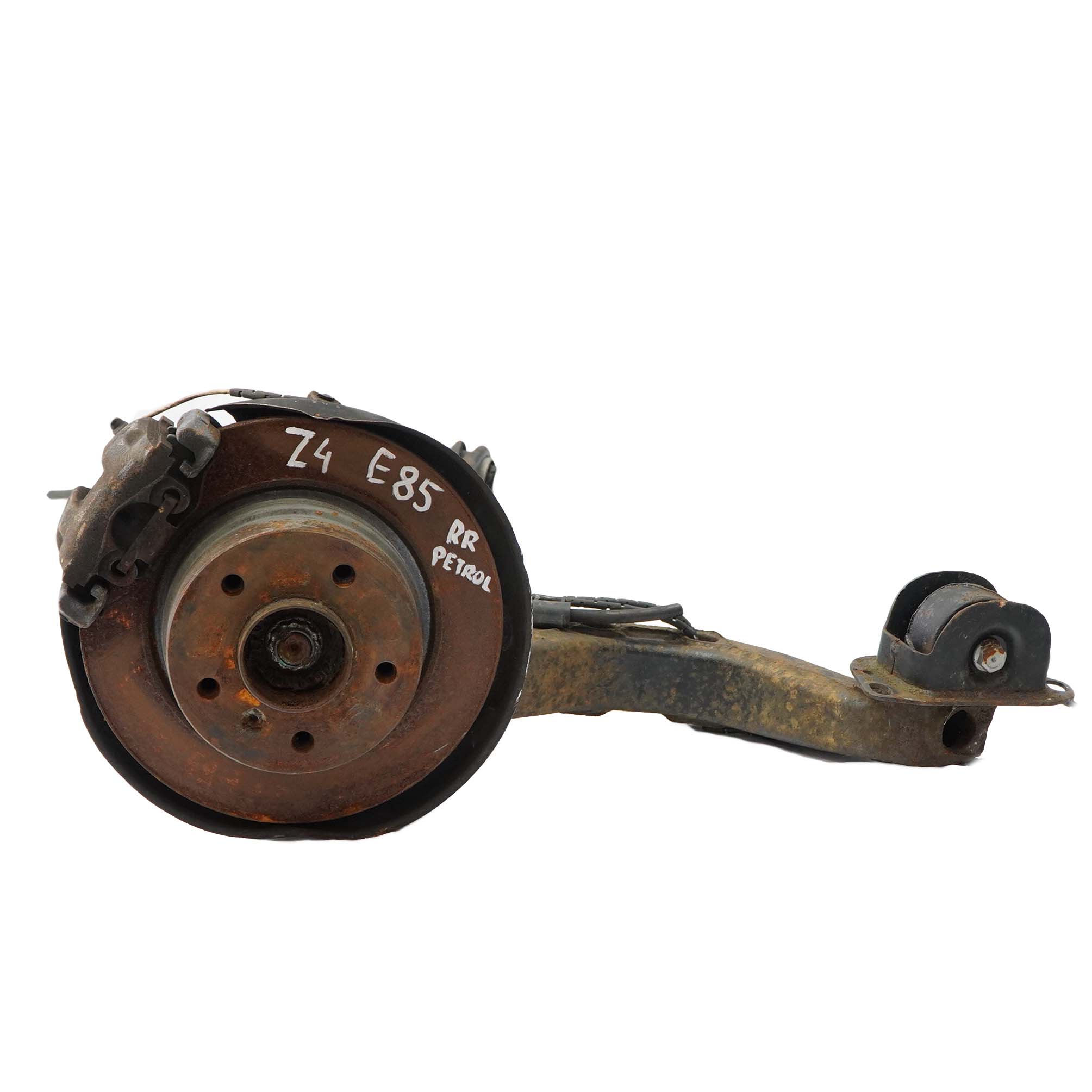 BMW Z4 E85 2.5i M54 Roadster Rear Right O/S Axle Suspension Leg Brake Disc