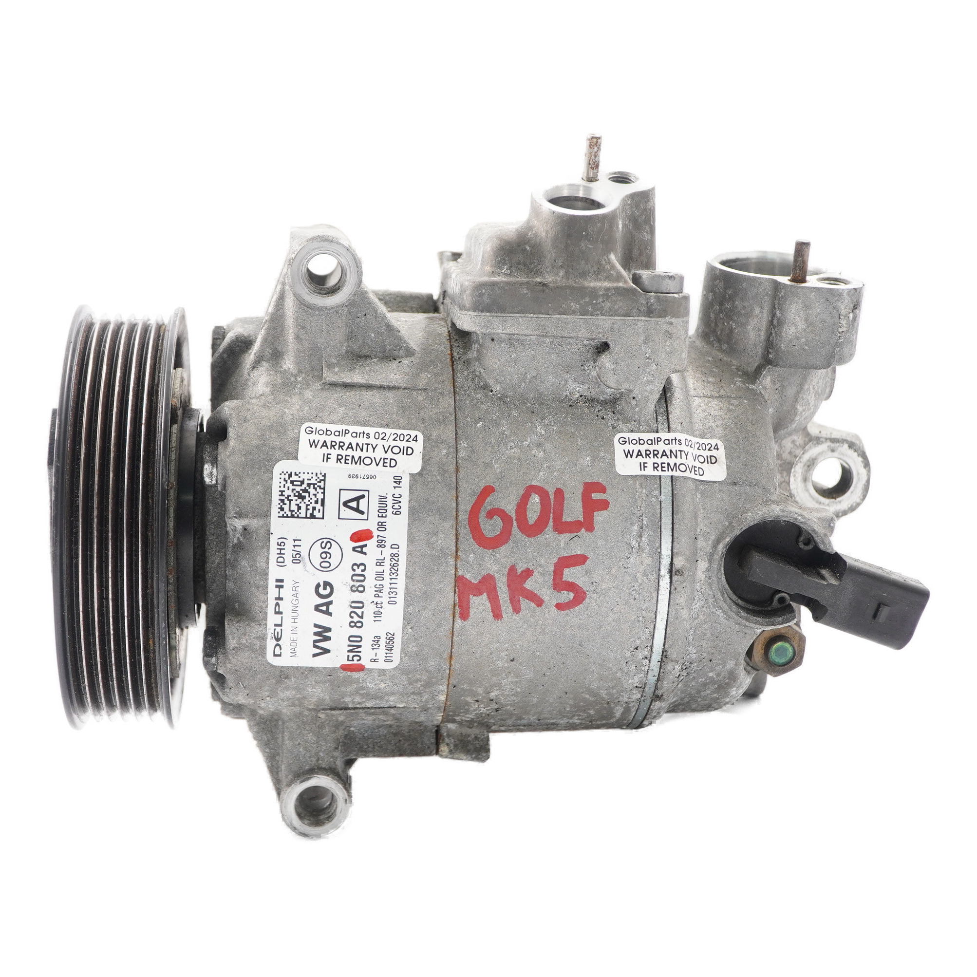 Audi Seat Skoda Volkswagen Golf 5 Klimaanlage Kompressor A/C Pumpe 5N0820803A