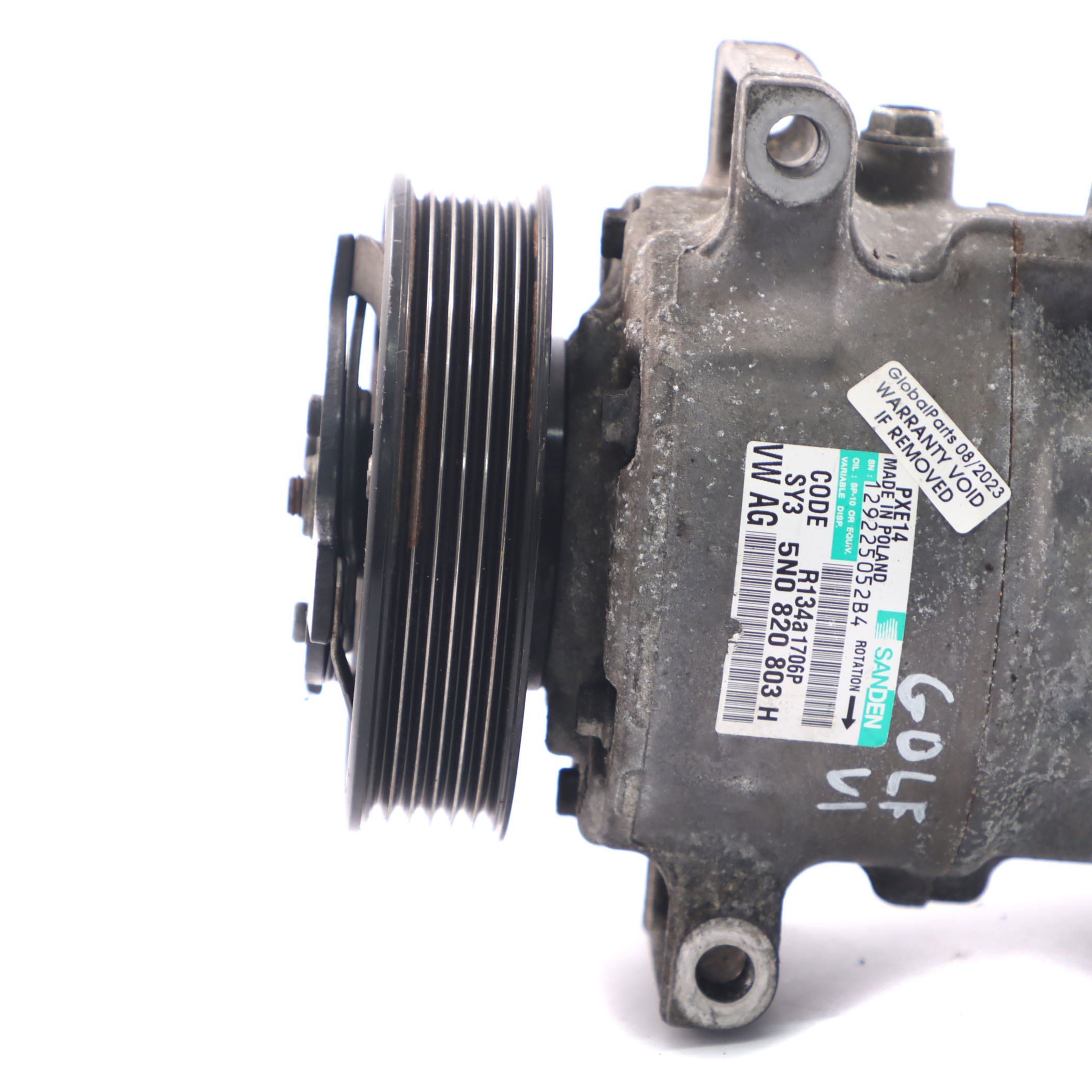 Volkswagen Golf 6 Audi A3 Klimaanlage Kompressor A/C Pumpe 5N0820803H