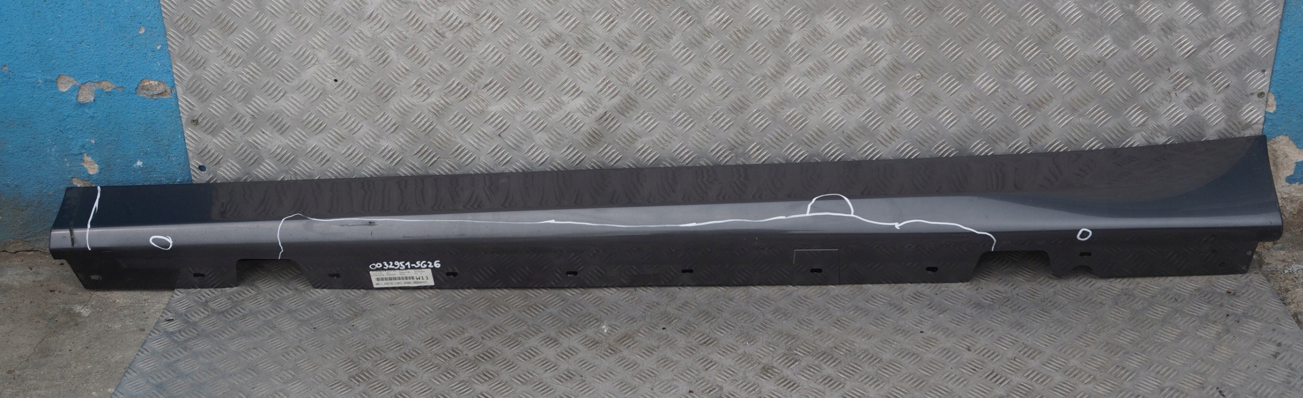 BMW 3 SERIES E90 E91 Sill Strip Side Skirt Left N/S Sparkling Graphite Metallic