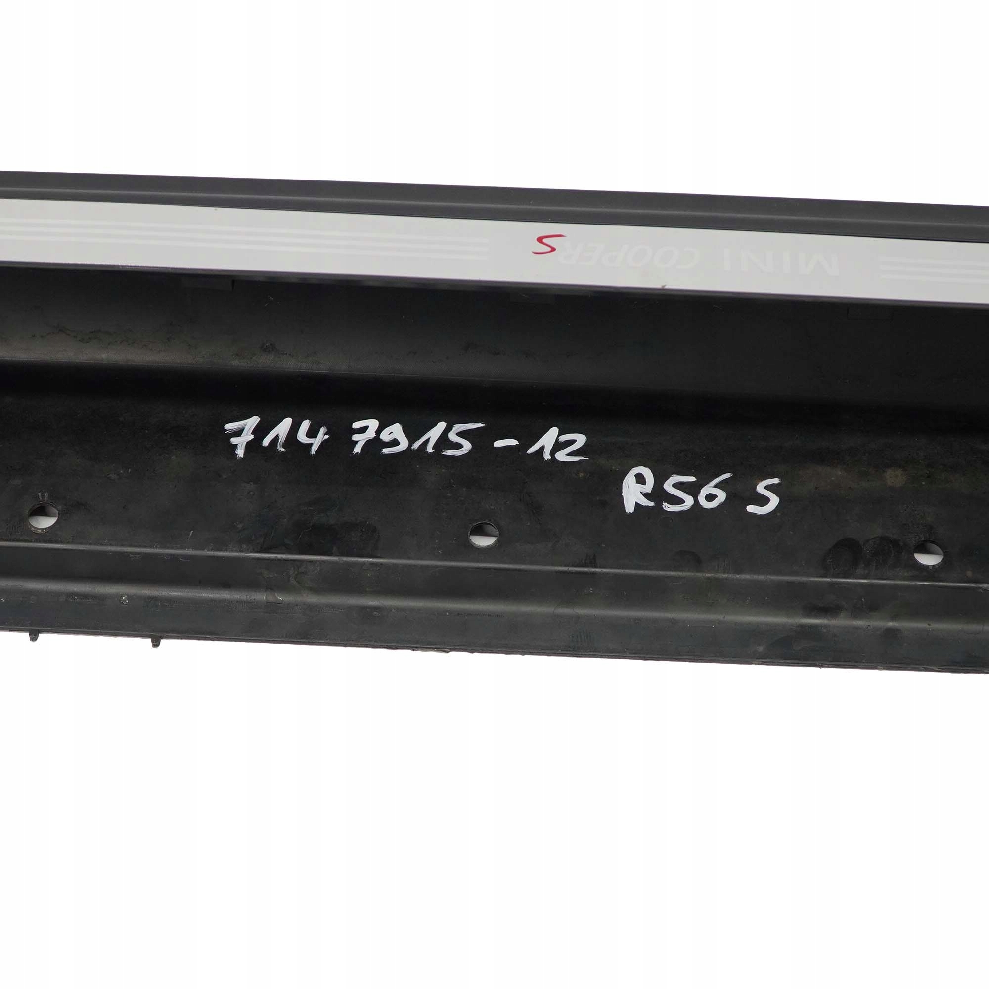 BMW Mini Cooper S R56 R57 R58 R59 Left Door Sill N/S Cover Side Skirt 7147915