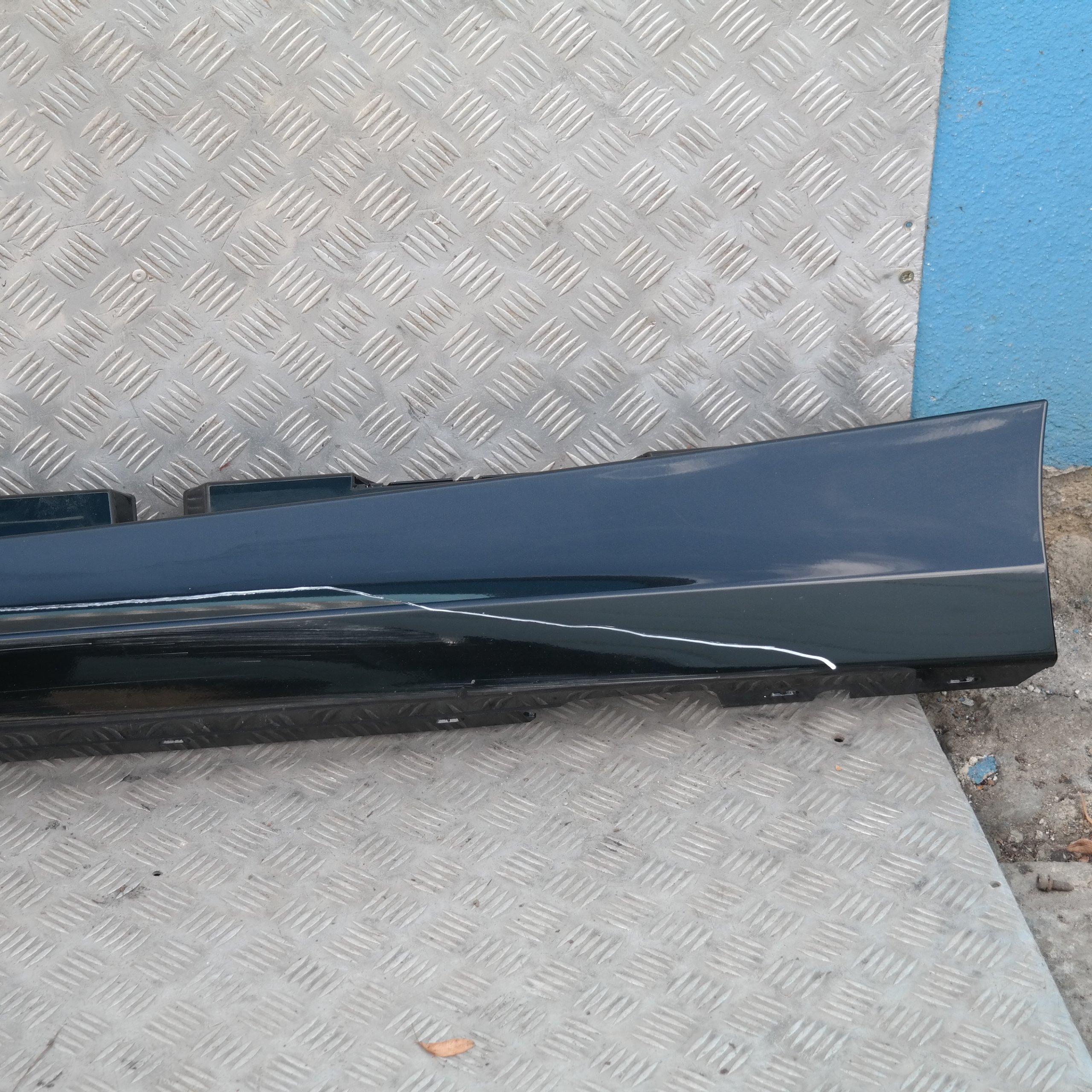 BMW 1 SERIES E87 LCI E87N Sill Strip Side Skirt Left N/S Black Sapphire Metallic