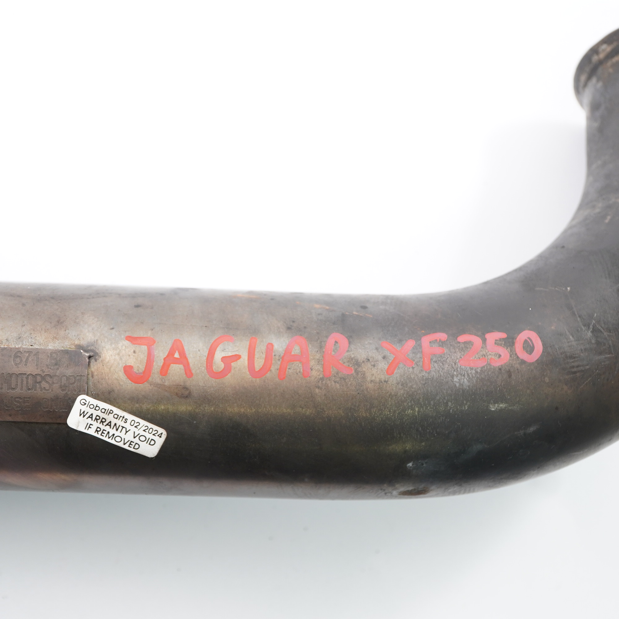 Jaguar XF X250 3.0 D Diesel Aftermarket Exhaust Pipe Scorpion 671BM