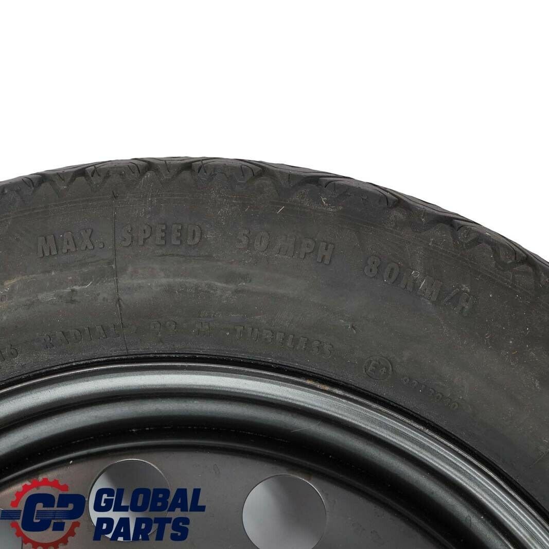 BMW E46 Compact Spare Wheel Steel Black 115/90 R16 16" 6750006