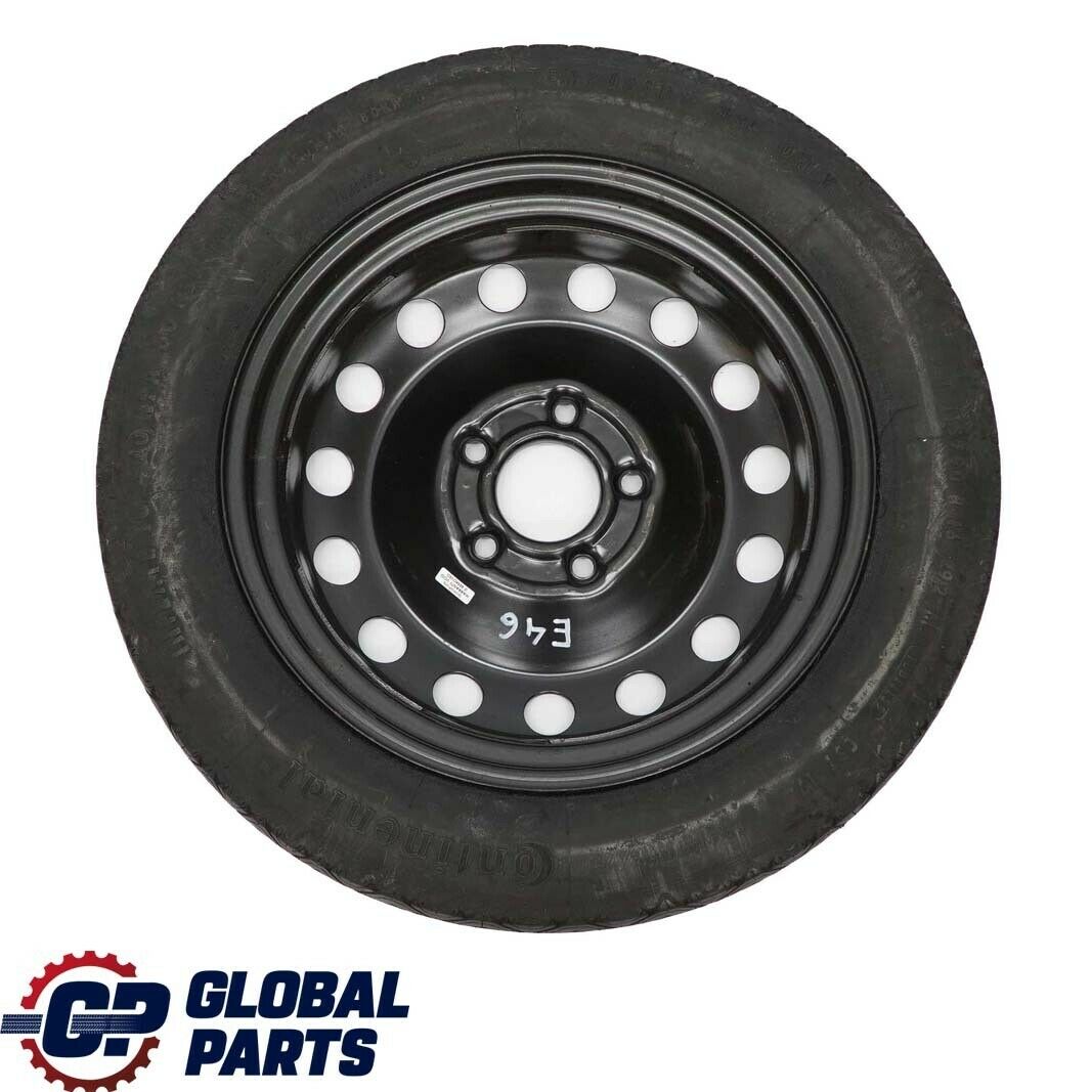 BMW E46 Compact Spare Wheel Steel Black 115/90 R16 16" 6750006