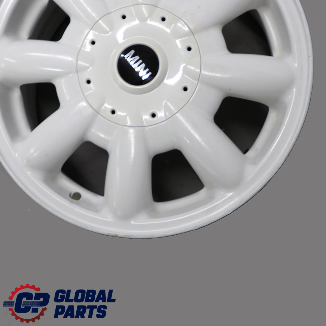 Mini Cooper One R50 R52 R53 Blanc Alliage en Alu Jante 15 " 5,5J Et : 45 6756674