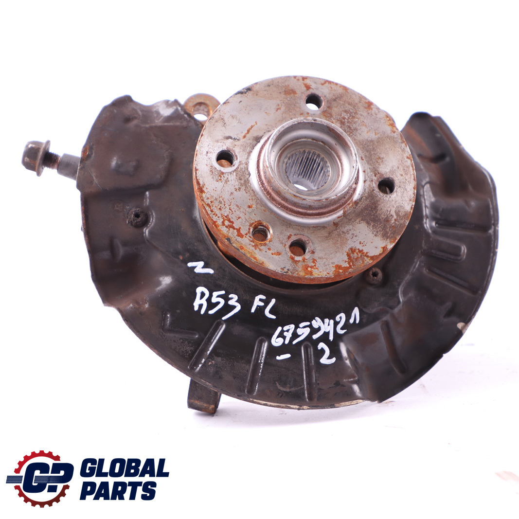 Mini R50 R52 R53 Front Axle Carrier Wheel Bearing Support Hub Left N/S 6757497